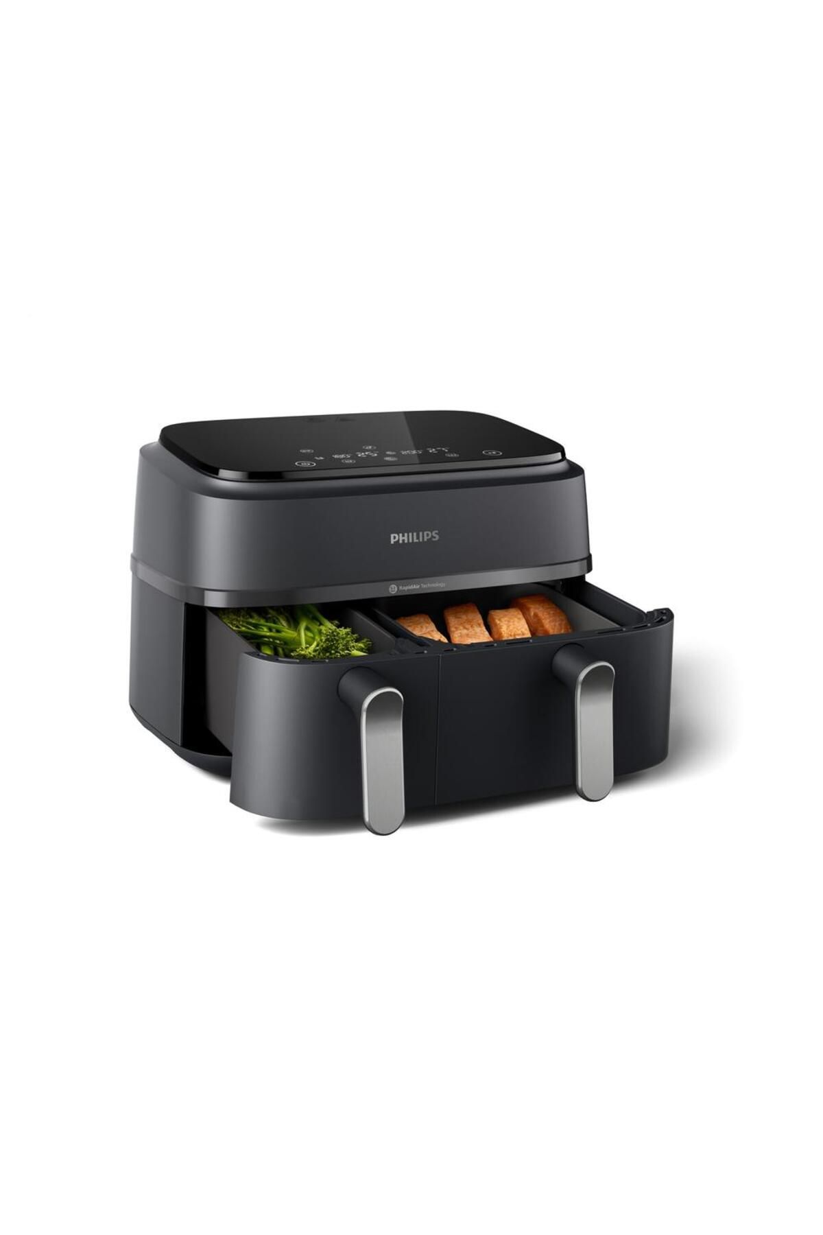 Philips-Philips Airfryer Series 3000 NA351/00 oil-free double fryer, 2750 W, Rapid Air technology 3