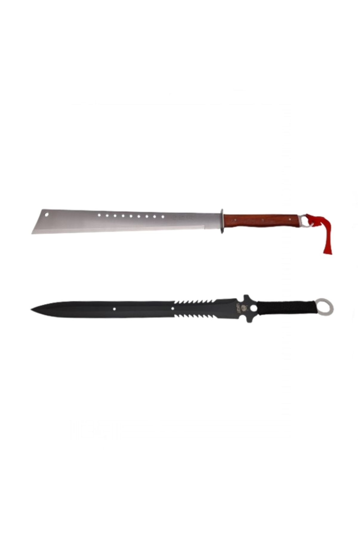 Depox Set Doua Sabii De Vanatoare, Ideallstore , 68 Cm, Teaca Inclusa - One Size