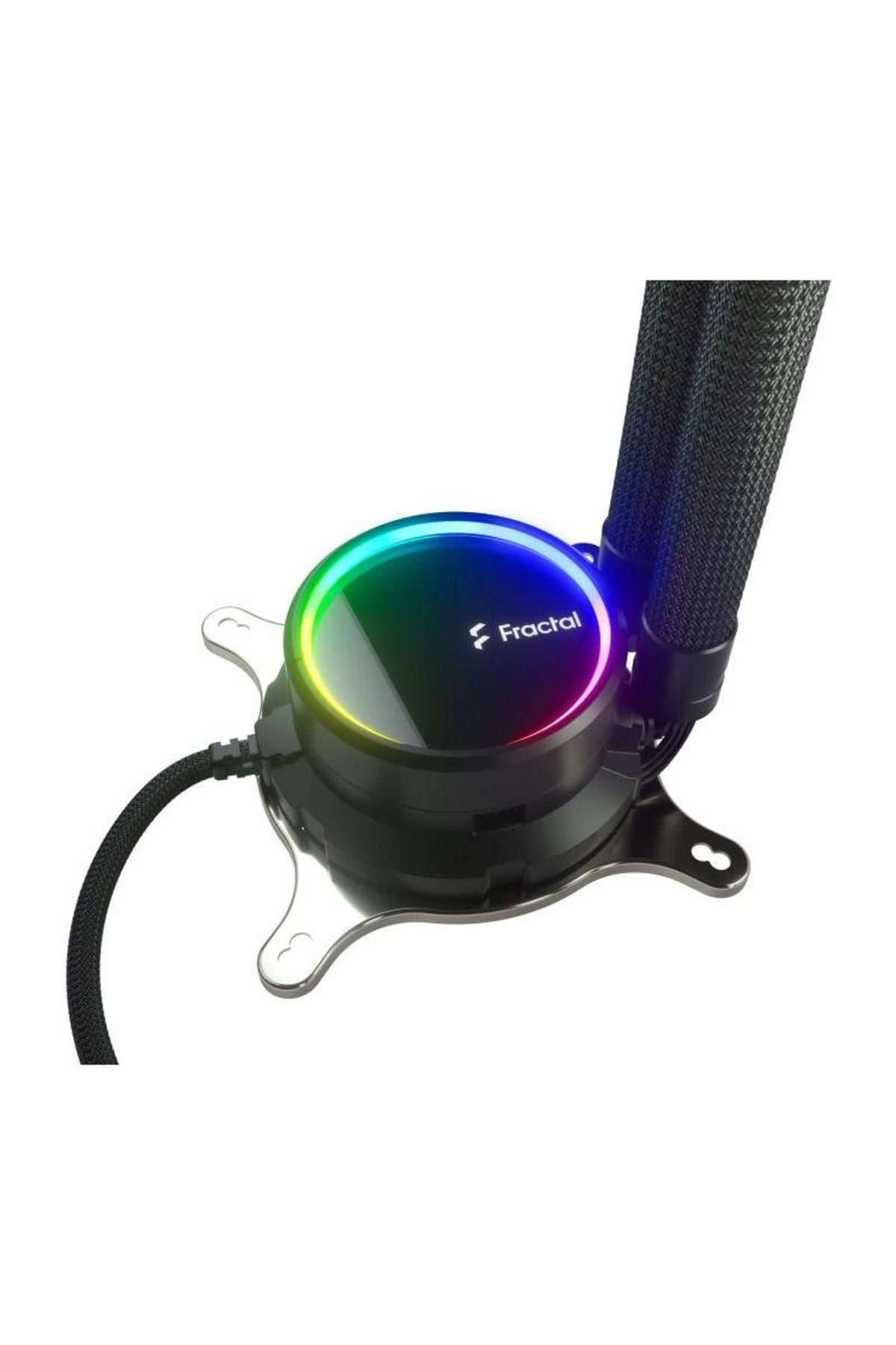 Fractal Design-Cooler CPU Fractal Design Celsius+ S28 Prisma, 2 x 140mm, Iluminare RGB 3