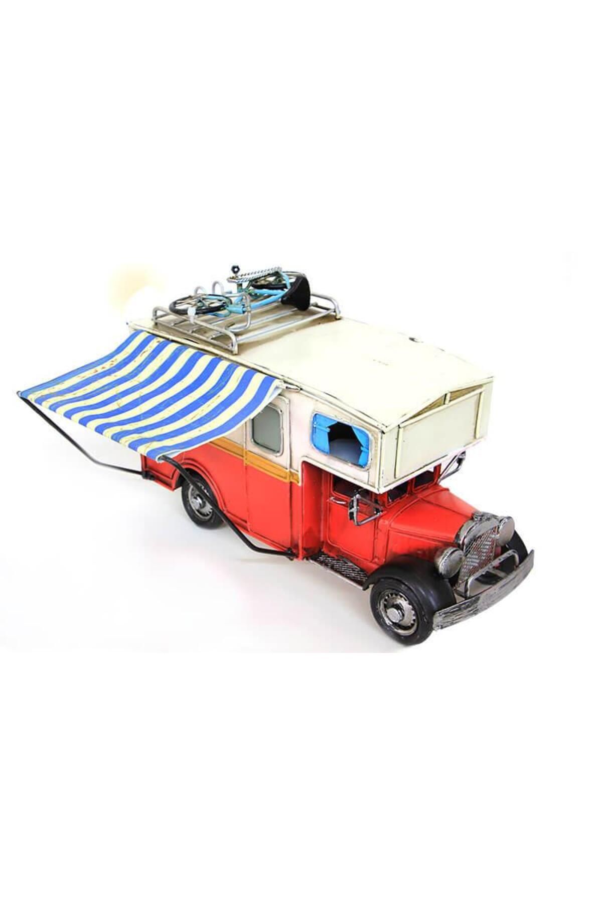 KENPAZAR Dekoratif Metal Karavan Tenteli Vintage Biblo Ev Ofis Hediyelik