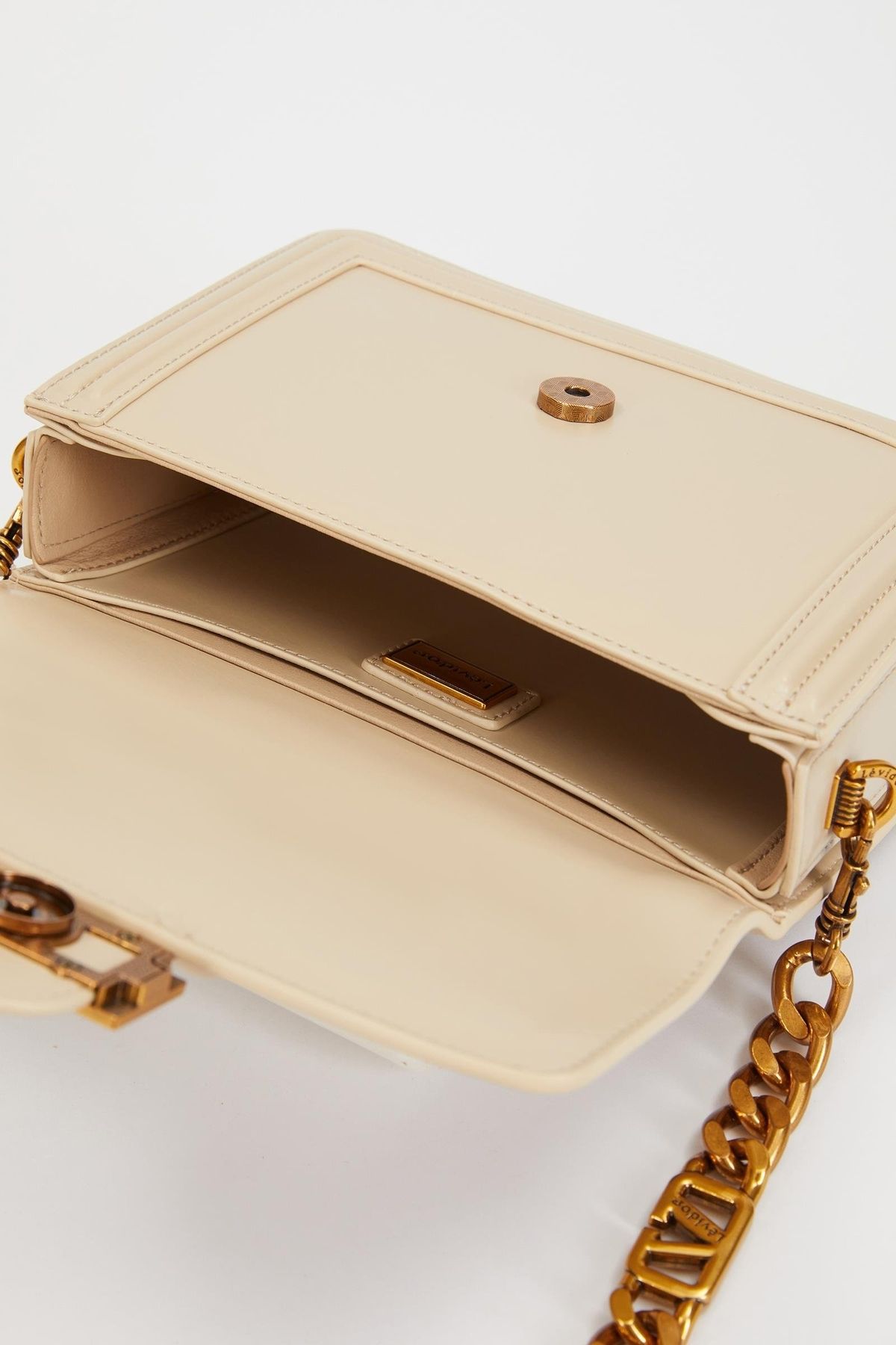 Levidor-Cream Women's Hand and Shoulder Bag 930240 2