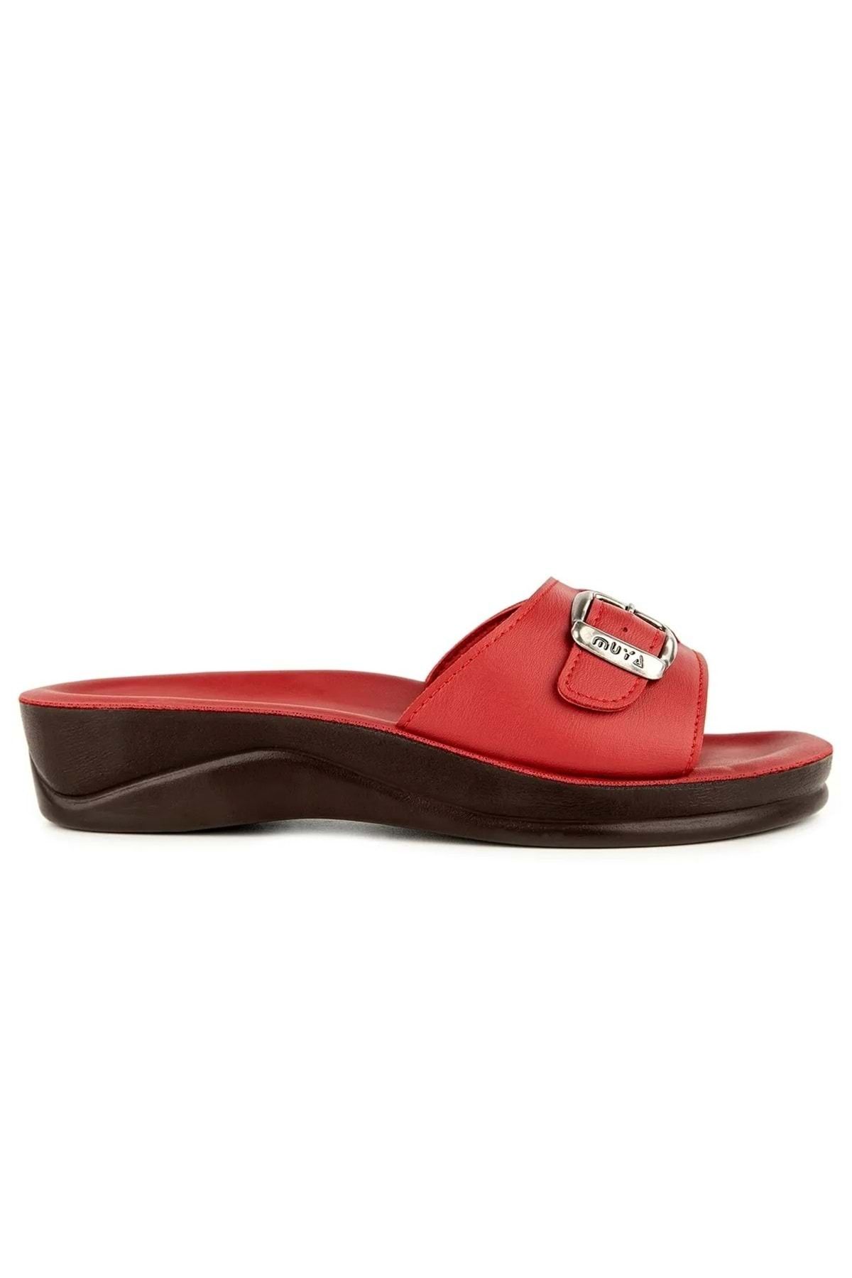 Muya-Golden Anatomical Sole Buckle Women's Slippers 4
