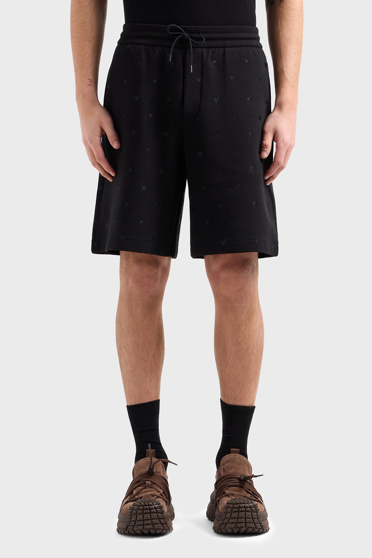 همه با آرم Regular Fit برمودا کوتاه کوتاه مردانه EM001403 AF10013 FC185 Emporio Armani