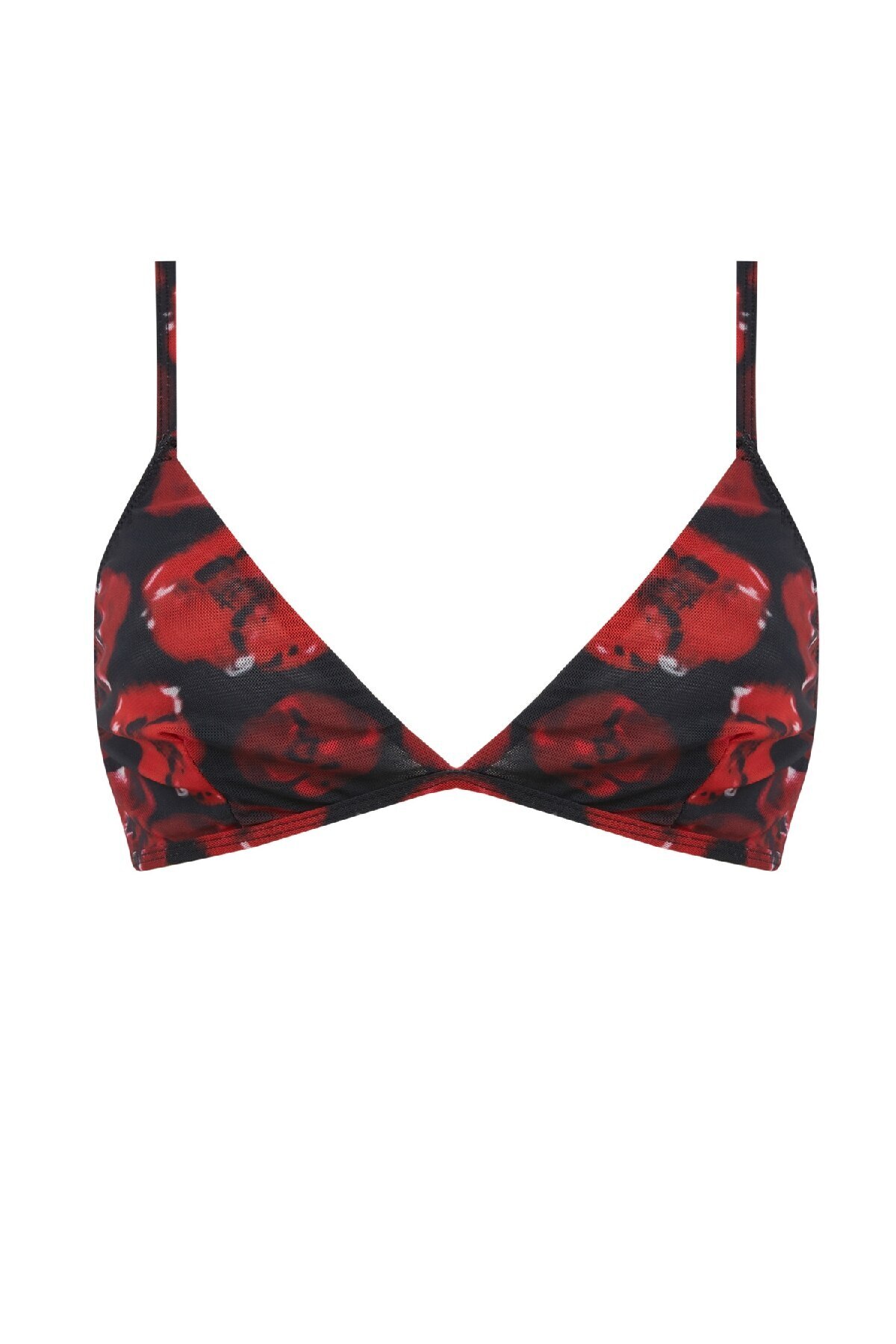 DeFacto-Fall in Love New Year's Themed Coverless Tulle Bra D5604AX24AU 1