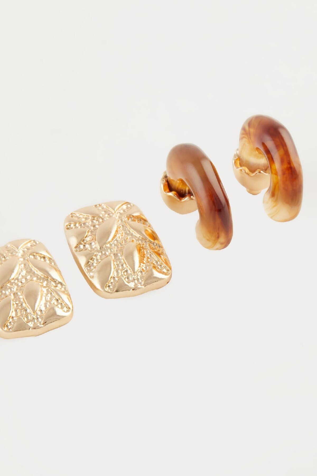 DeFacto-Set of 2 Earrings for Women - E1427Axns 4