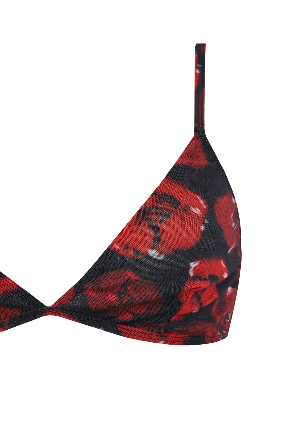 DeFacto-Fall in Love New Year's Themed Coverless Tulle Bra D5604AX24AU 3