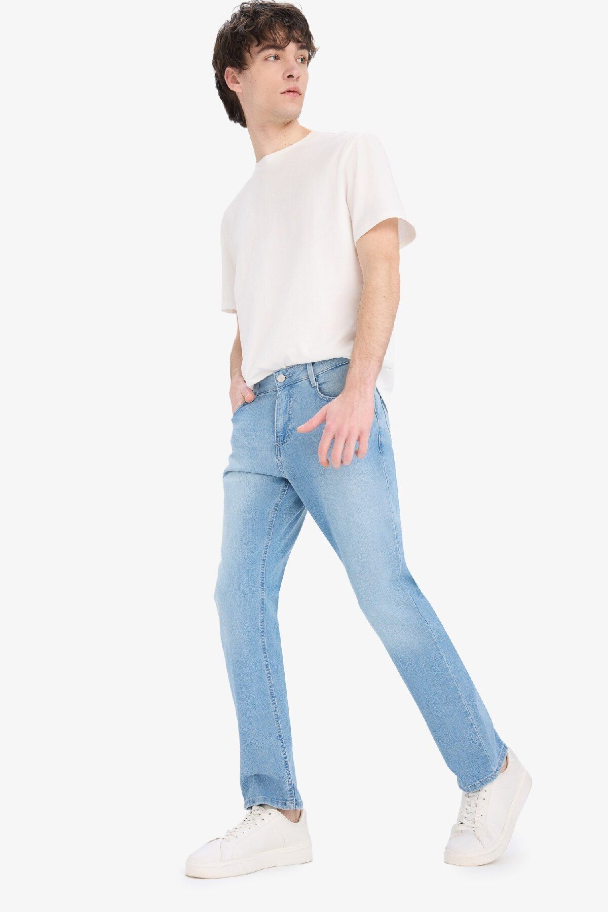 DeFacto-Sergio Regular Fit Trousers E2734Ax25Sp 4
