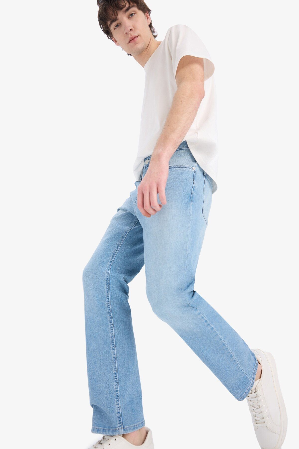 DeFacto-Sergio Regular Fit Trousers E2734Ax25Sp 5