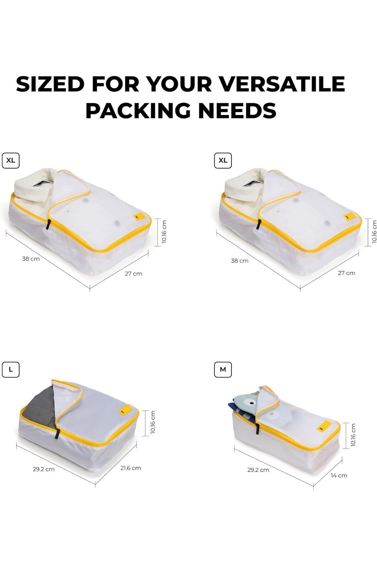 MOKOBARA Paketleme Küpü Seyahat Düzenleyici Gardırop Düzenleyici Paketleme Çantası Seti