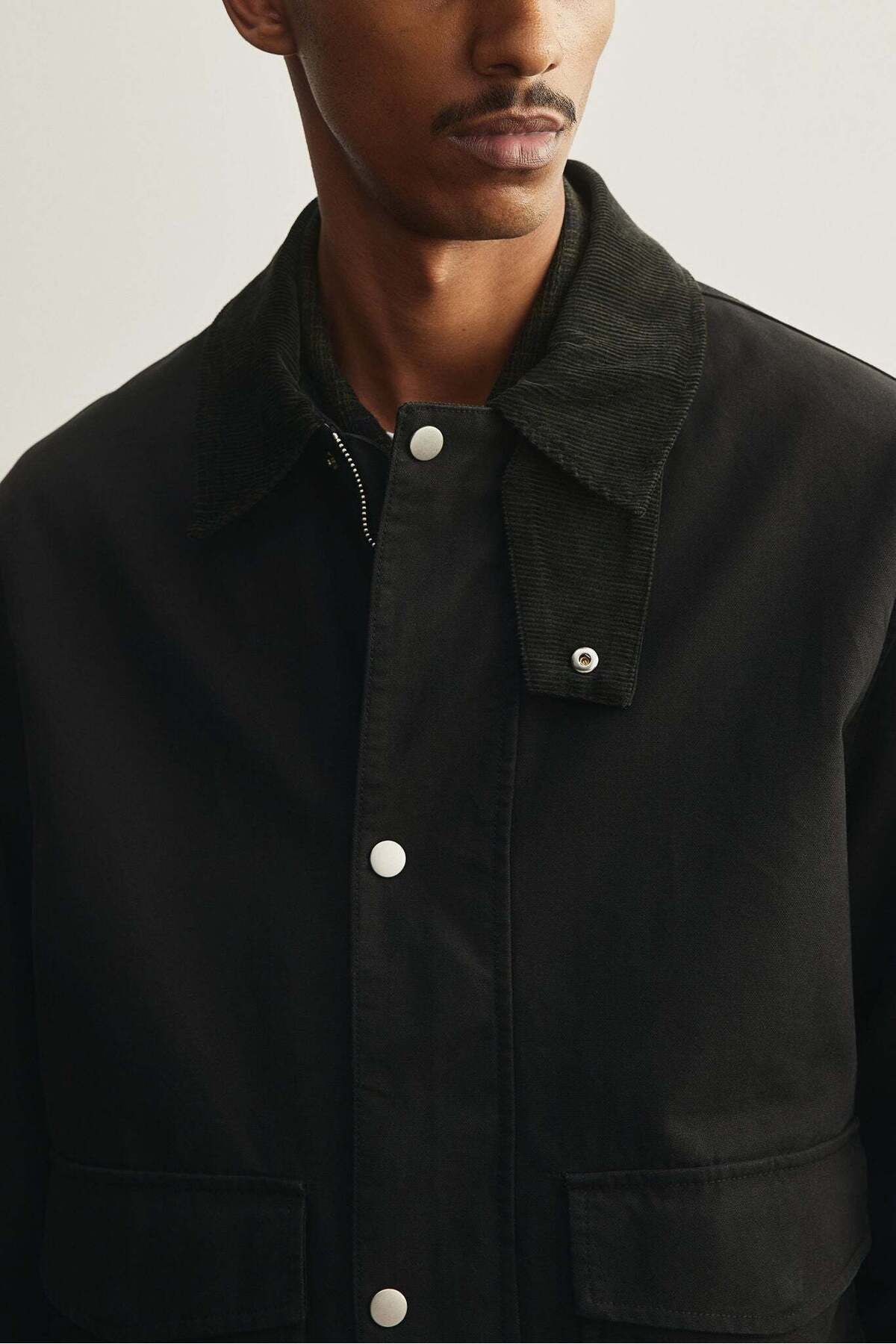 H&M-Regular Fit Canvas jacket 6