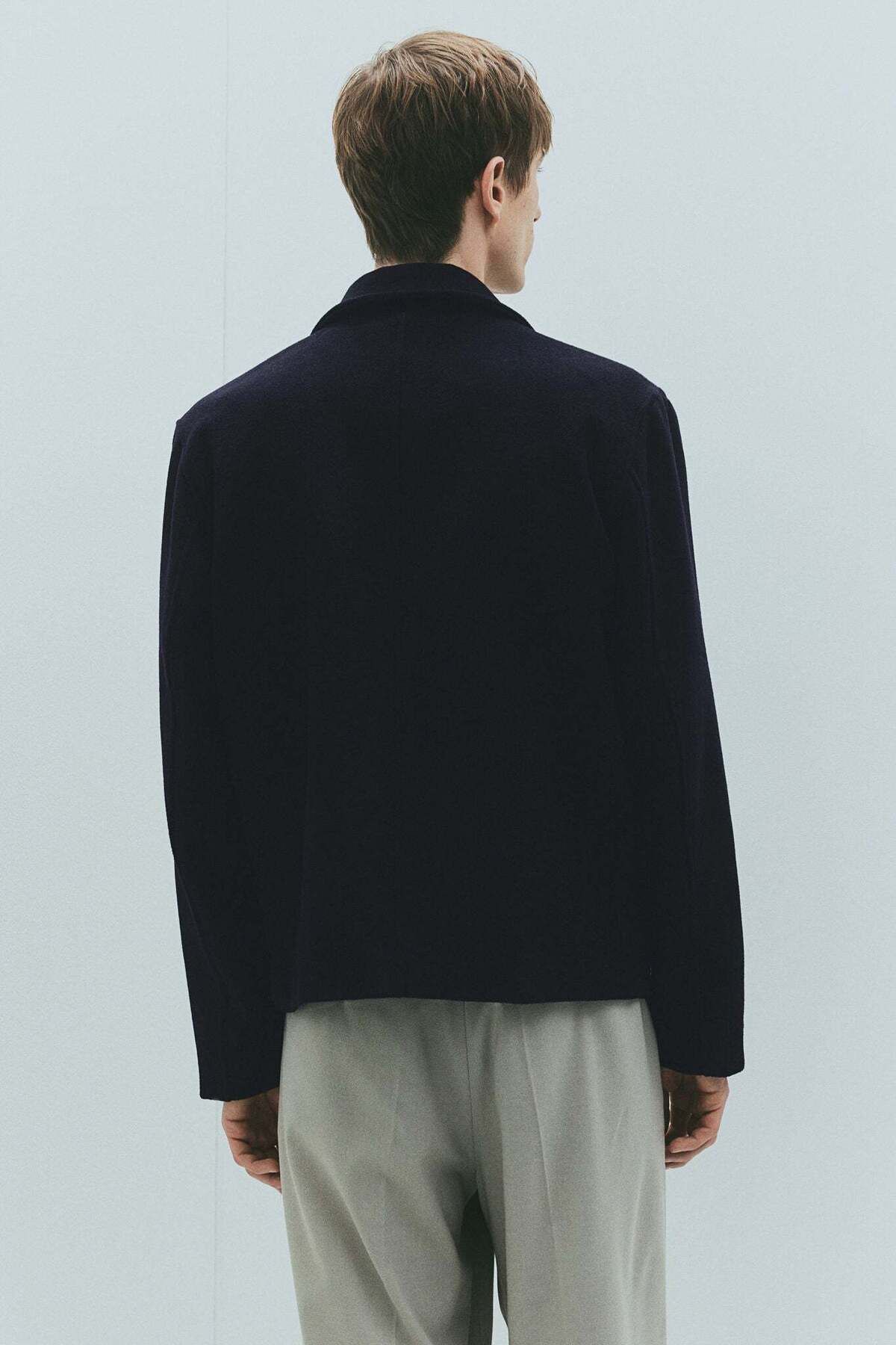 H&M-Regular Fit Wool-blend shacket 5