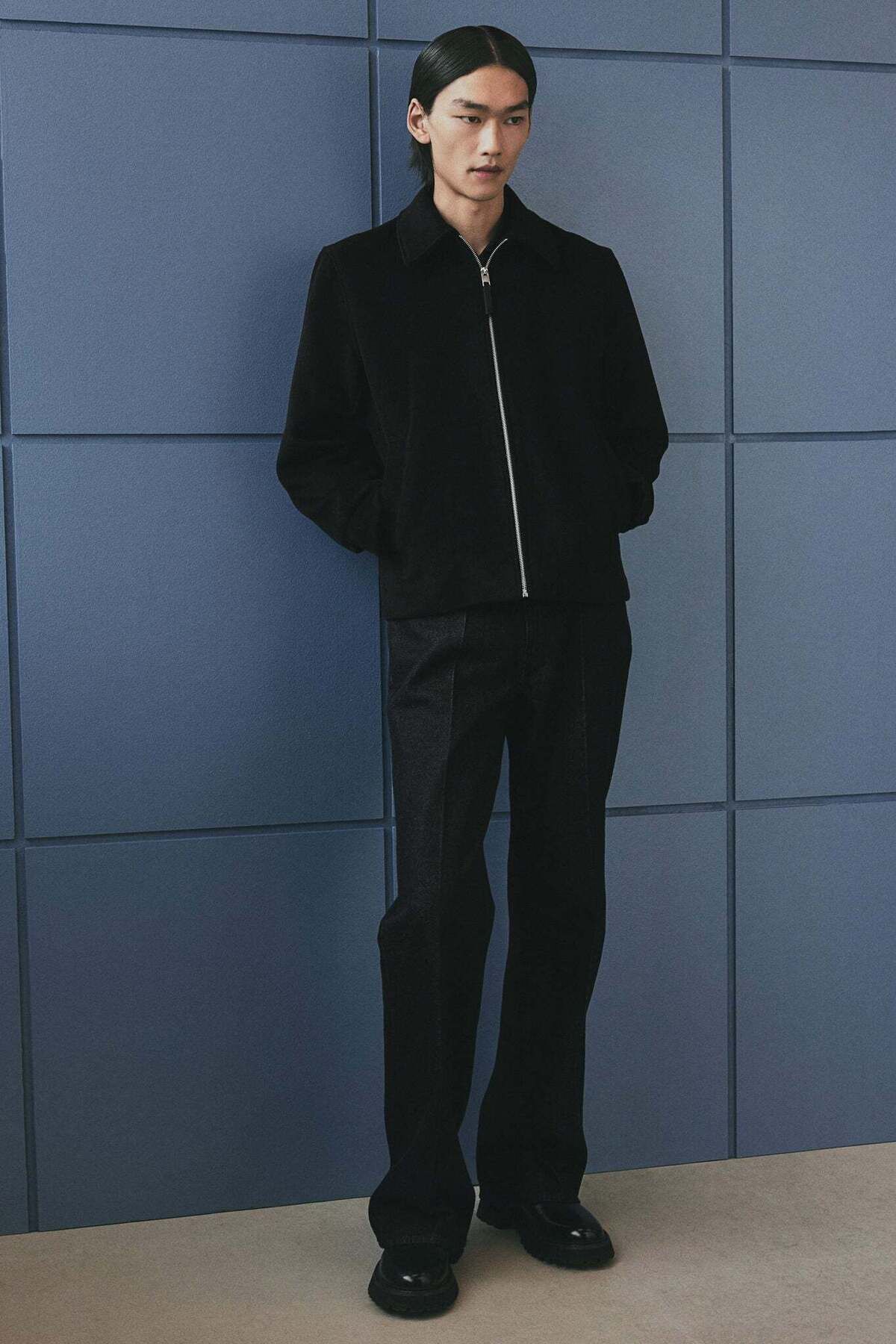 H&M-Regular Fit Wool-blend shacket 4
