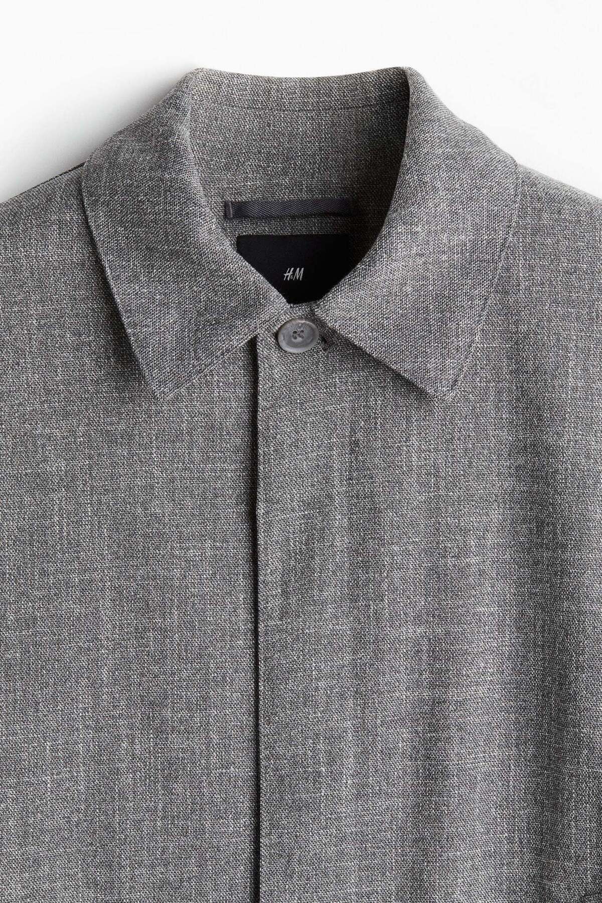 H&M-Regular Fit Shacket 2