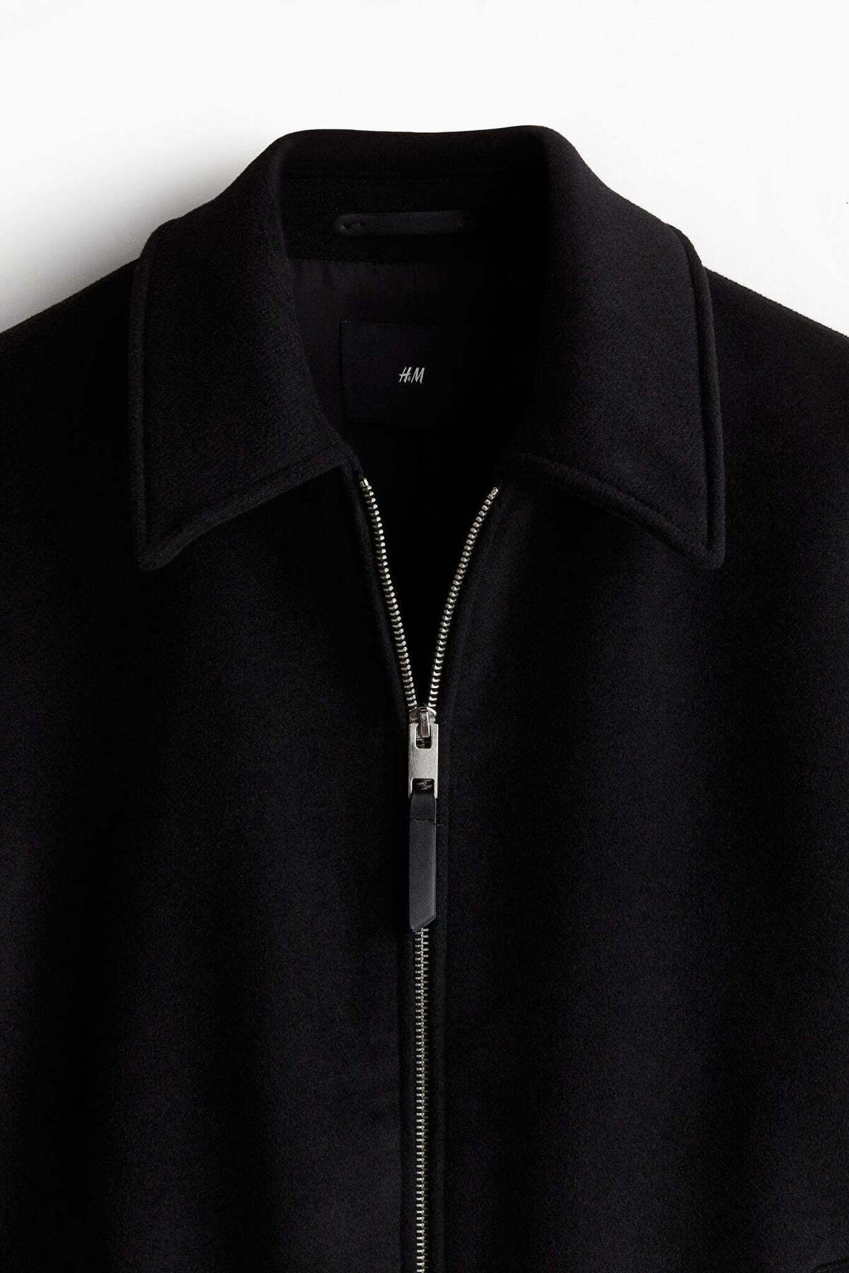 H&M-Regular Fit Wool-blend shacket 3