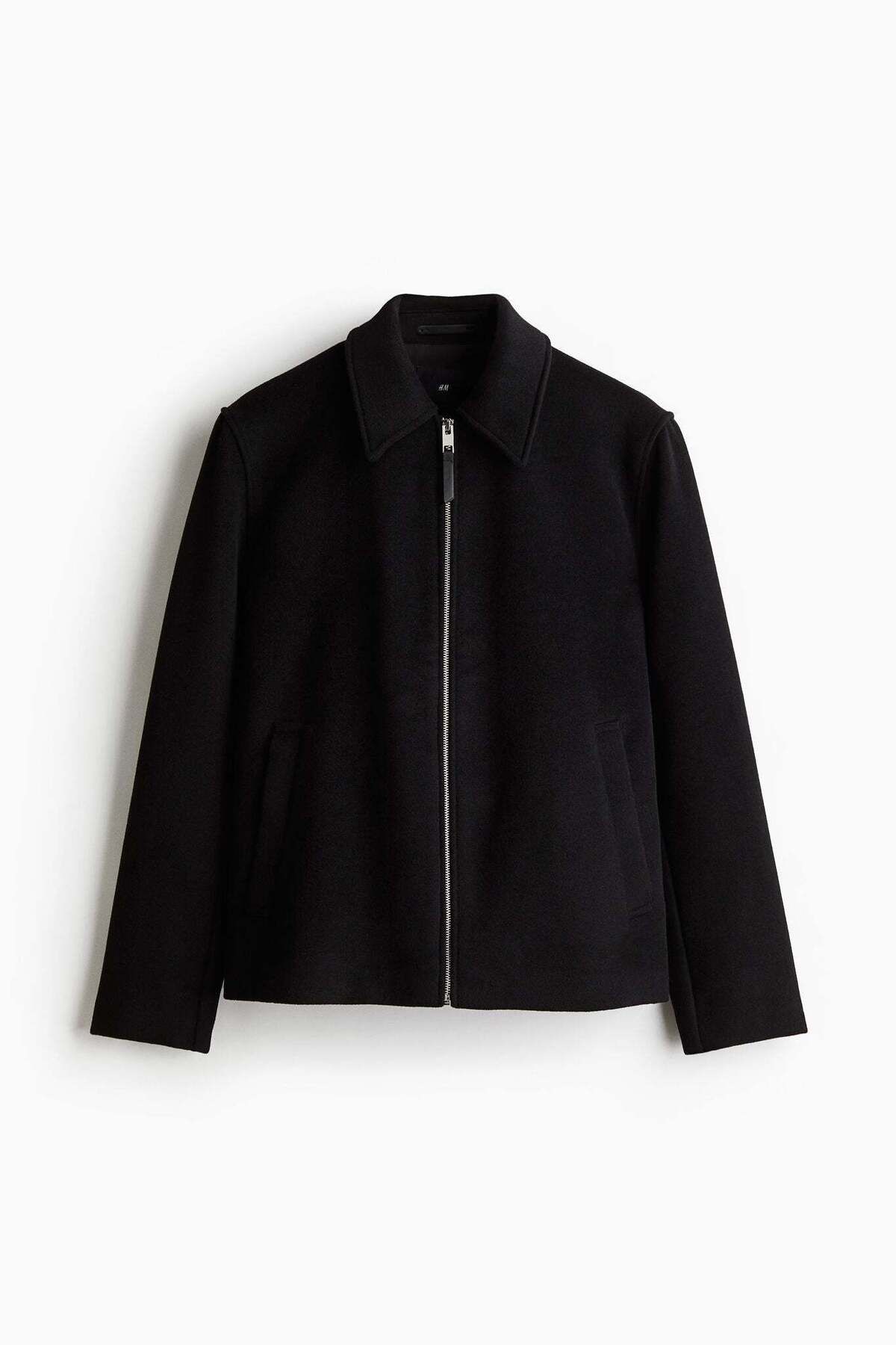 H&M-Regular Fit Wool-blend shacket 7