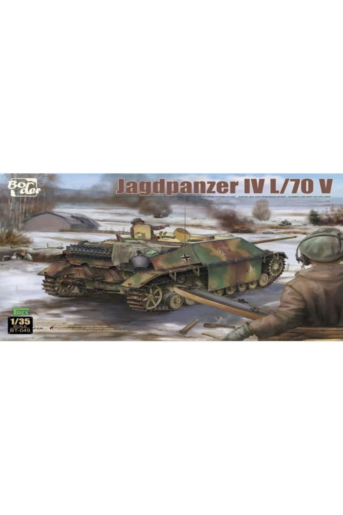 Choice-Border BT-049 1/35 Scale Jagdpanzer IV L/70 V Assemble Model Kit 8