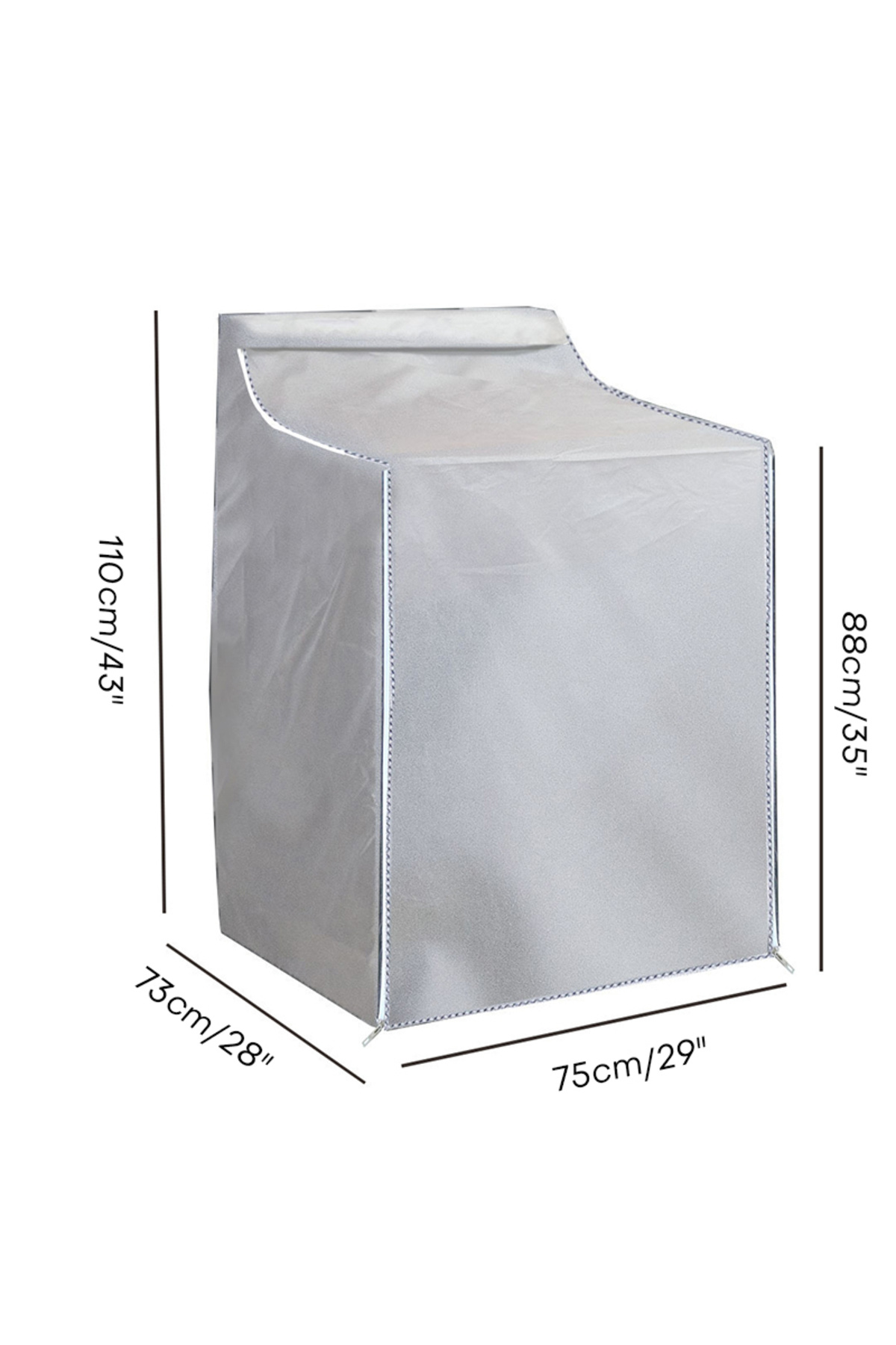 Choice-B Waterproof & Sun Washing Machine Cover Laundry Drying Machine Durable Automatic Protection - Easy. 1