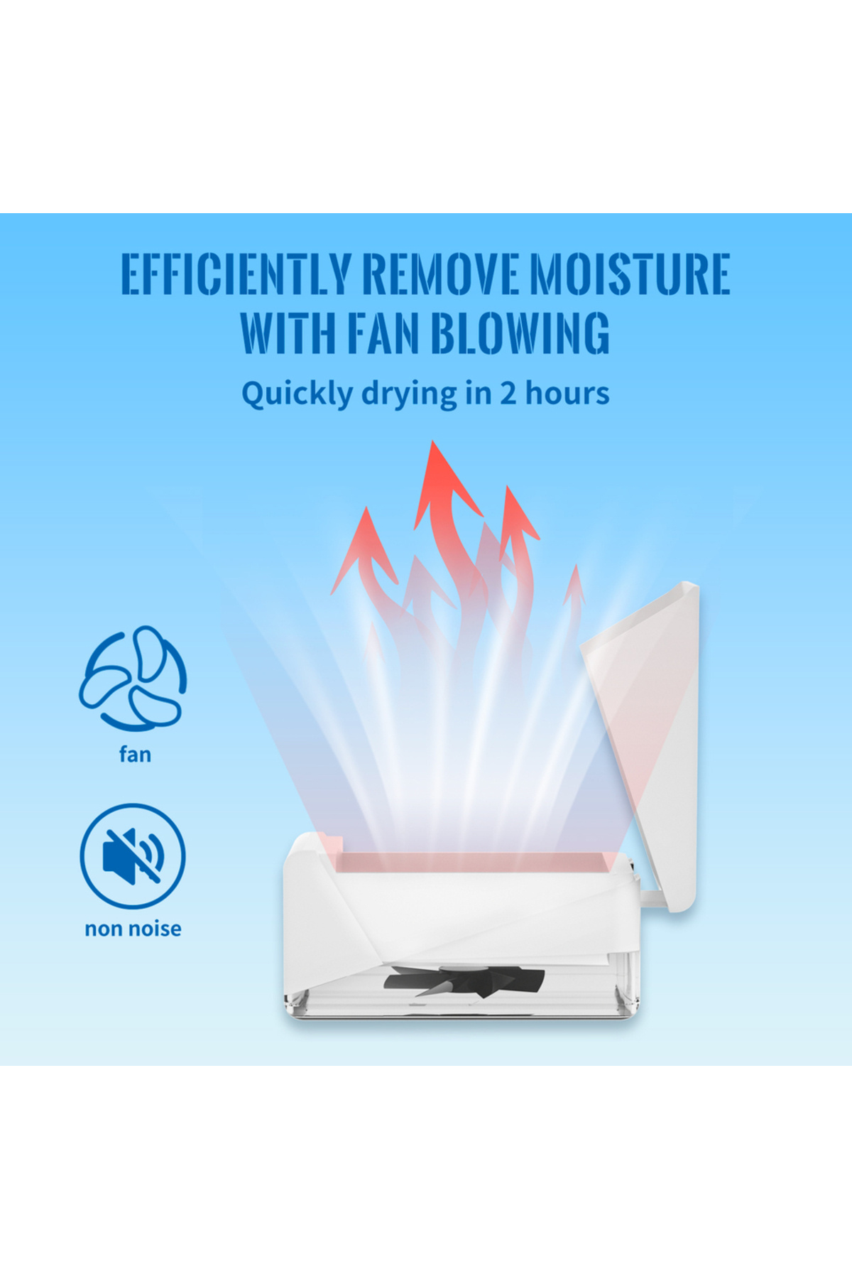 ARPTUR-Dryer for Hearing Aid Electronic Dehumidifier Removes Sweat & Moisture Efficiently 4