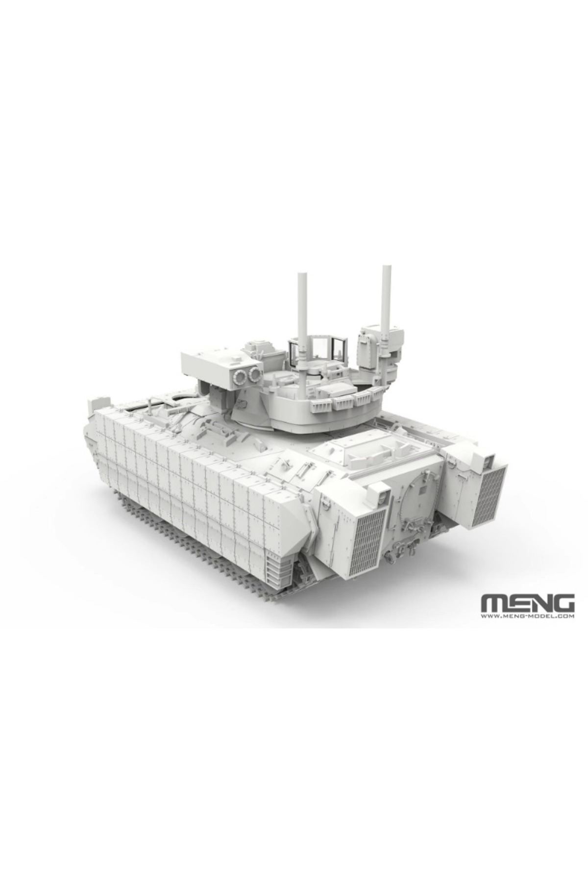 مدل کیت MENG 72-005 خودروی رزمی پیاده‌نظام ایالات متحده M2A3 برادلی در مقیاس ۱/۷۲ همراه با BUSK III