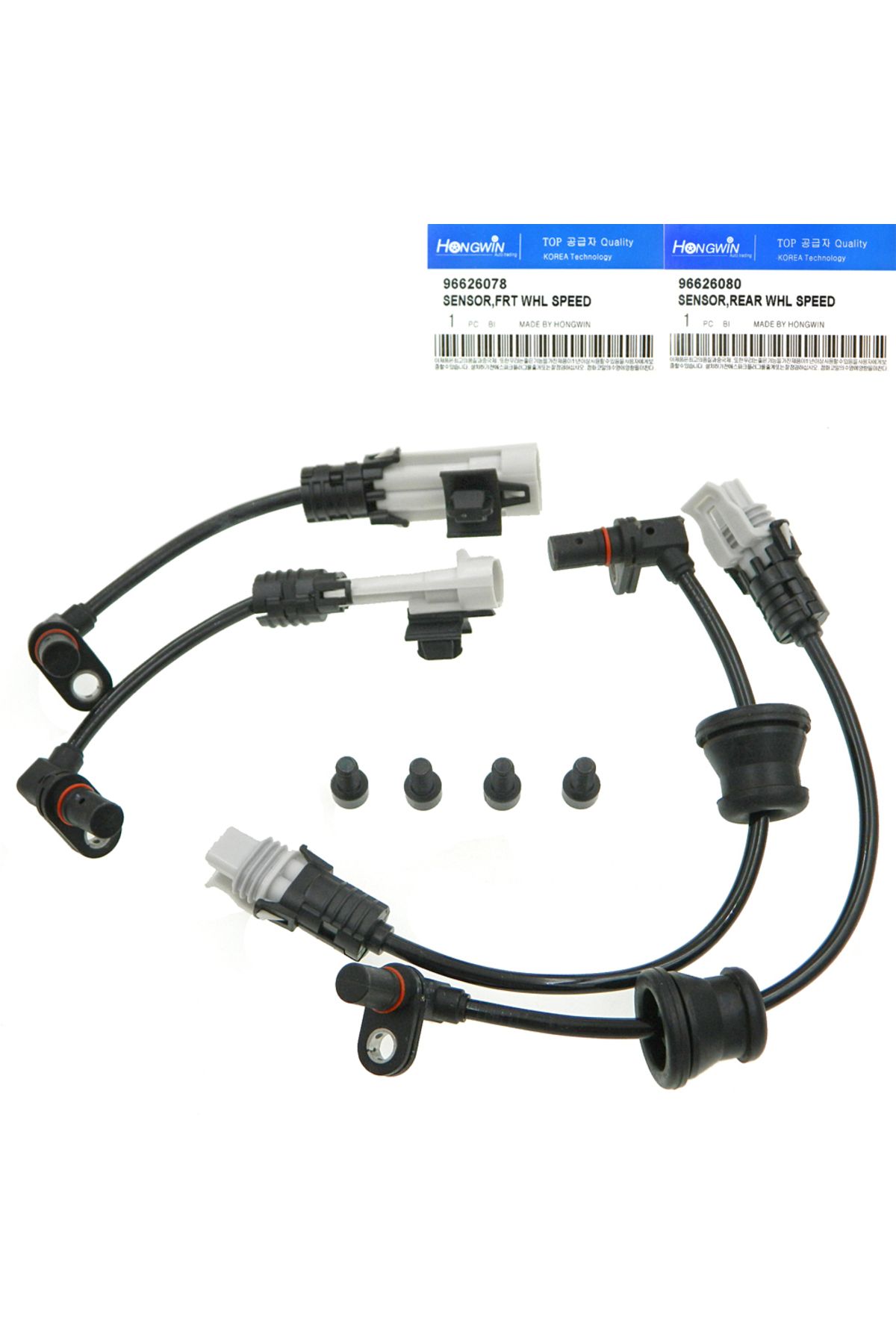 Choice-4pcs One Set ABS Wheel Speed Sensor Fits PPontiac Chevrolet Equinox Captiva SSaturn Opel 2007-201... 7
