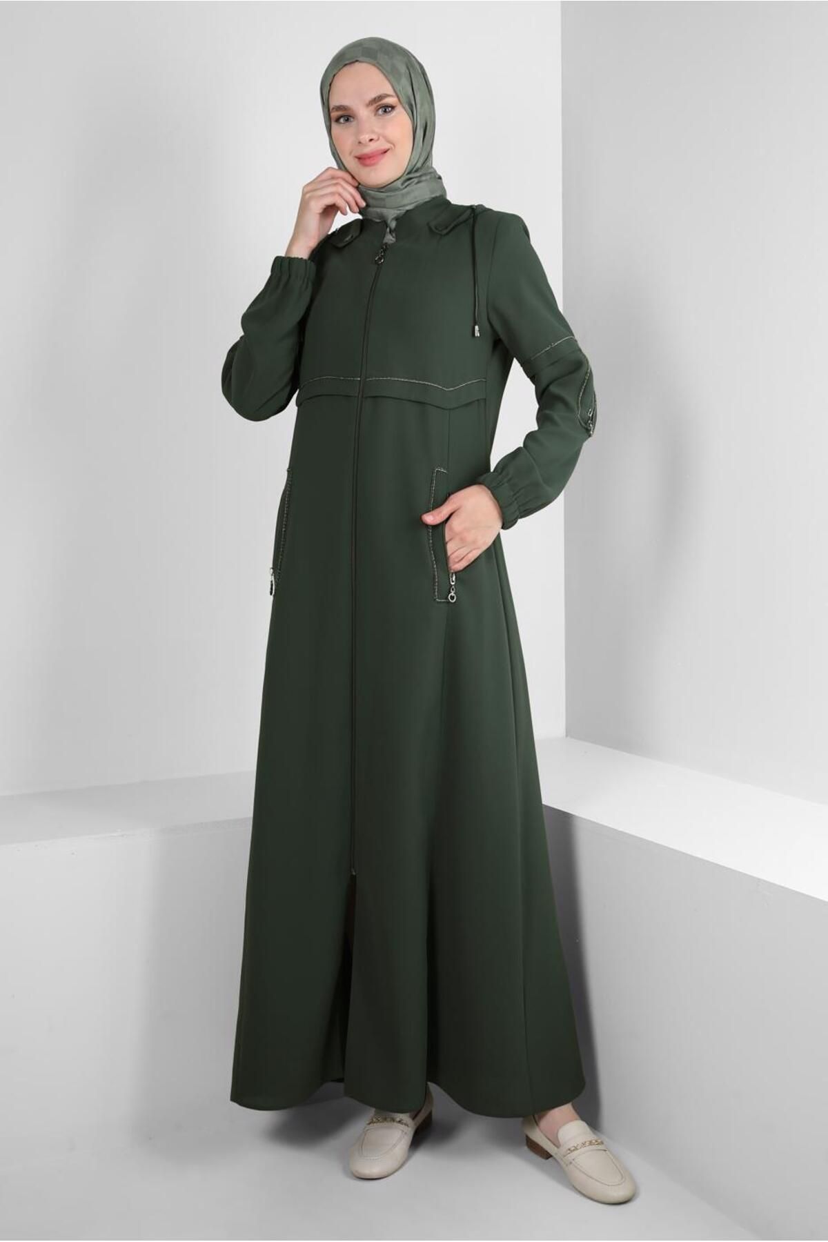 روپوش جیبی کلاهدار 10726 Alvina
