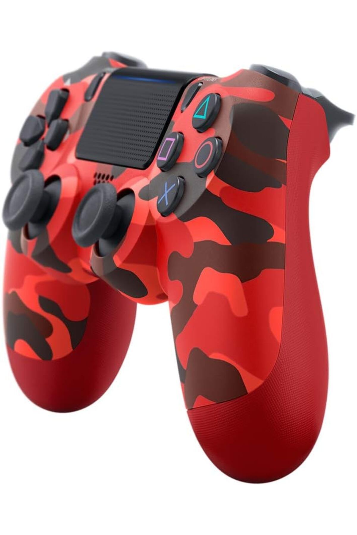 fulina-Wireless Controller for PS4,with Dual Vibration/Audio/Six-axis Motion Sensor/Game Joystick,Camo Red 3