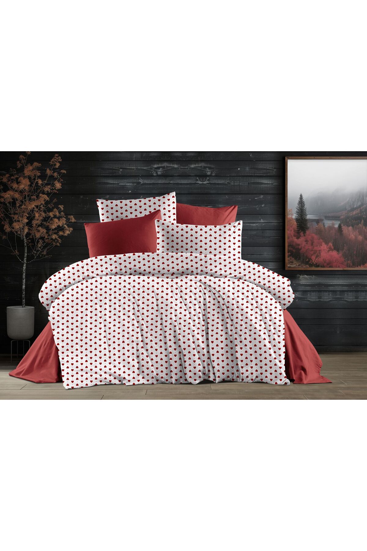 coverbox-Cotton Fade-Resistant Double Duvet Cover Set |   Duvet Cover and Pillow Case |   Without Sheet 1