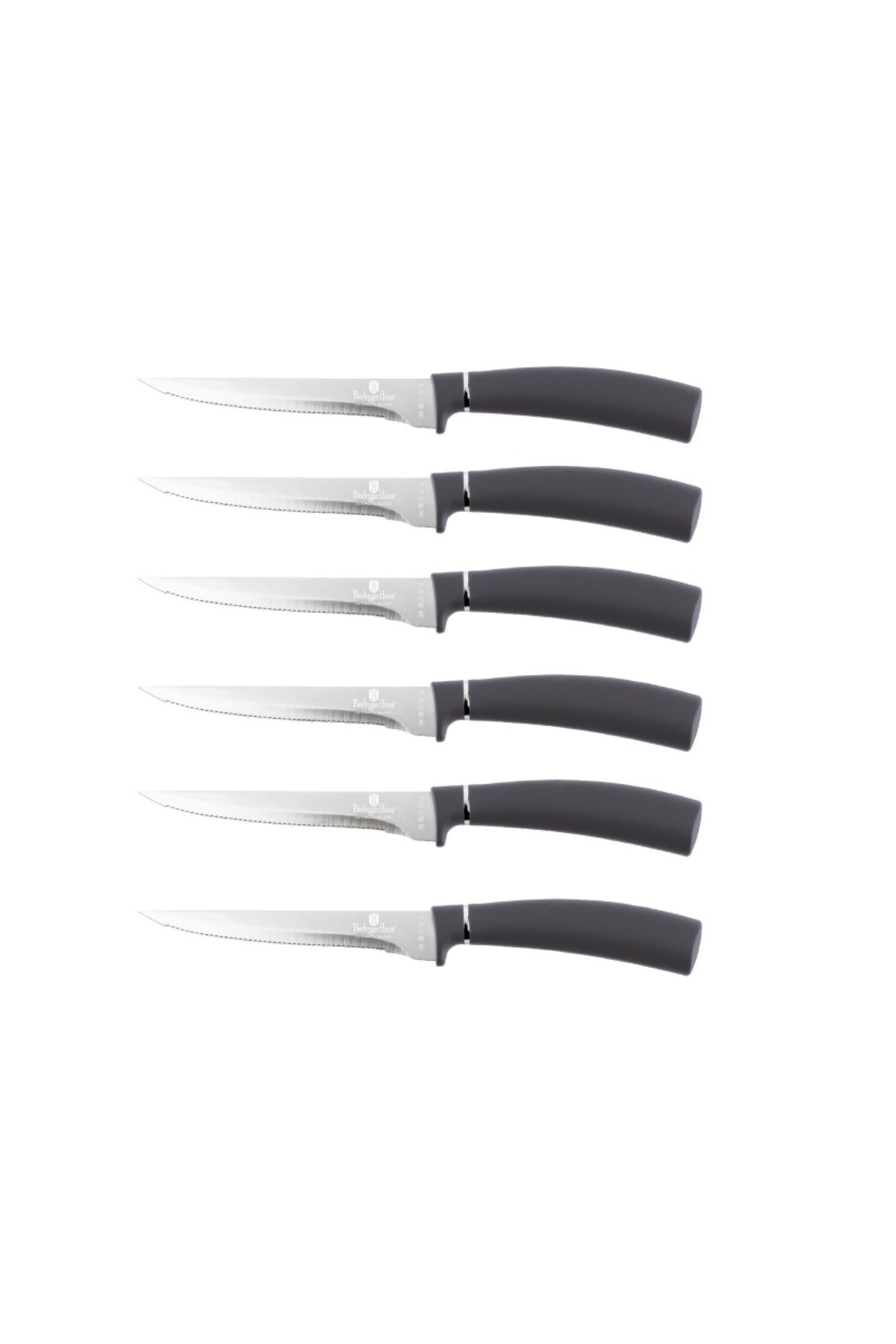 Berlinger Haus Set Cuțite Pentru Friptură 6 Buc Carbon Pro Line - One Size