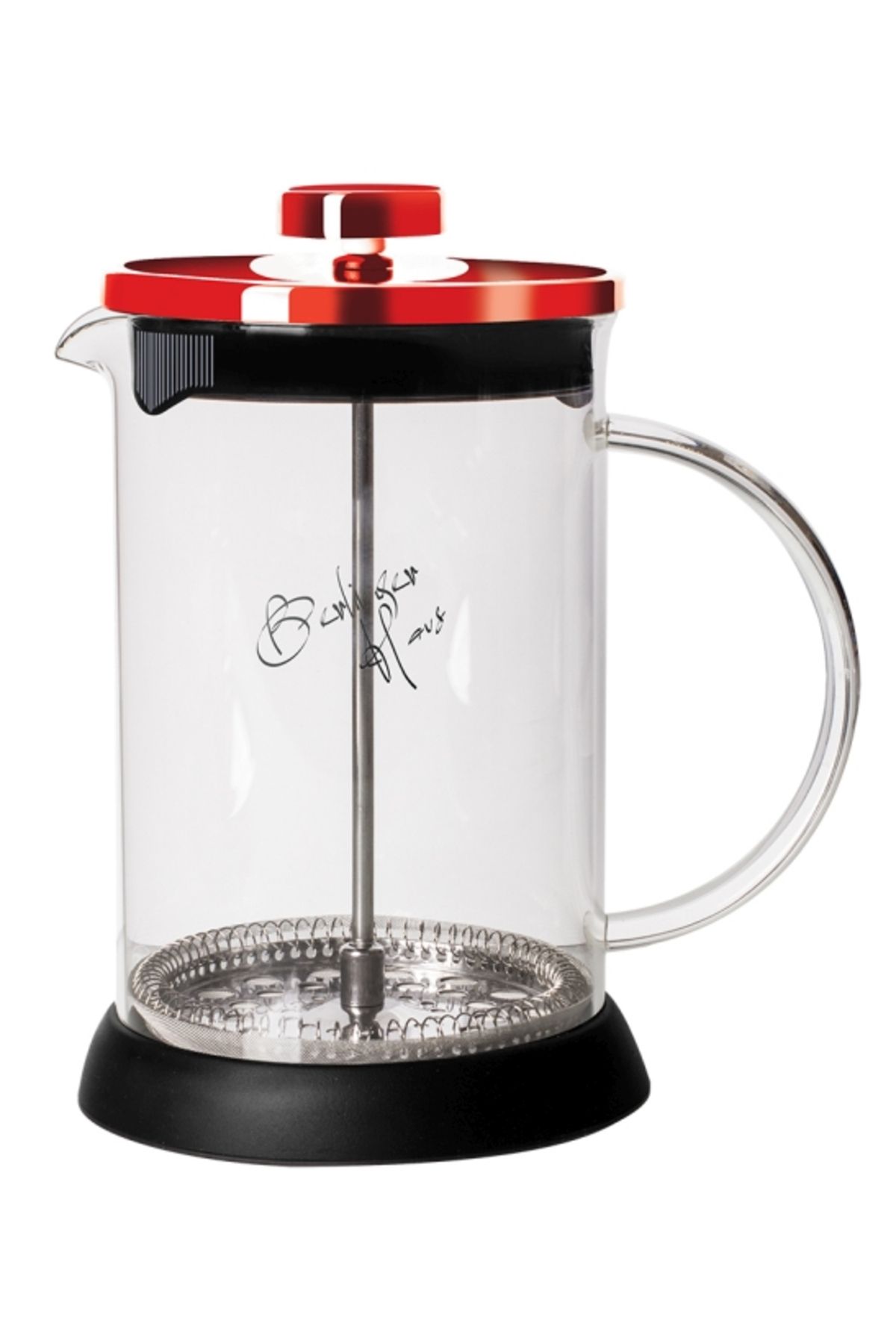 Berlinger Haus-Tea and coffee French Press 350 ml Burgundy Metallic Line 2
