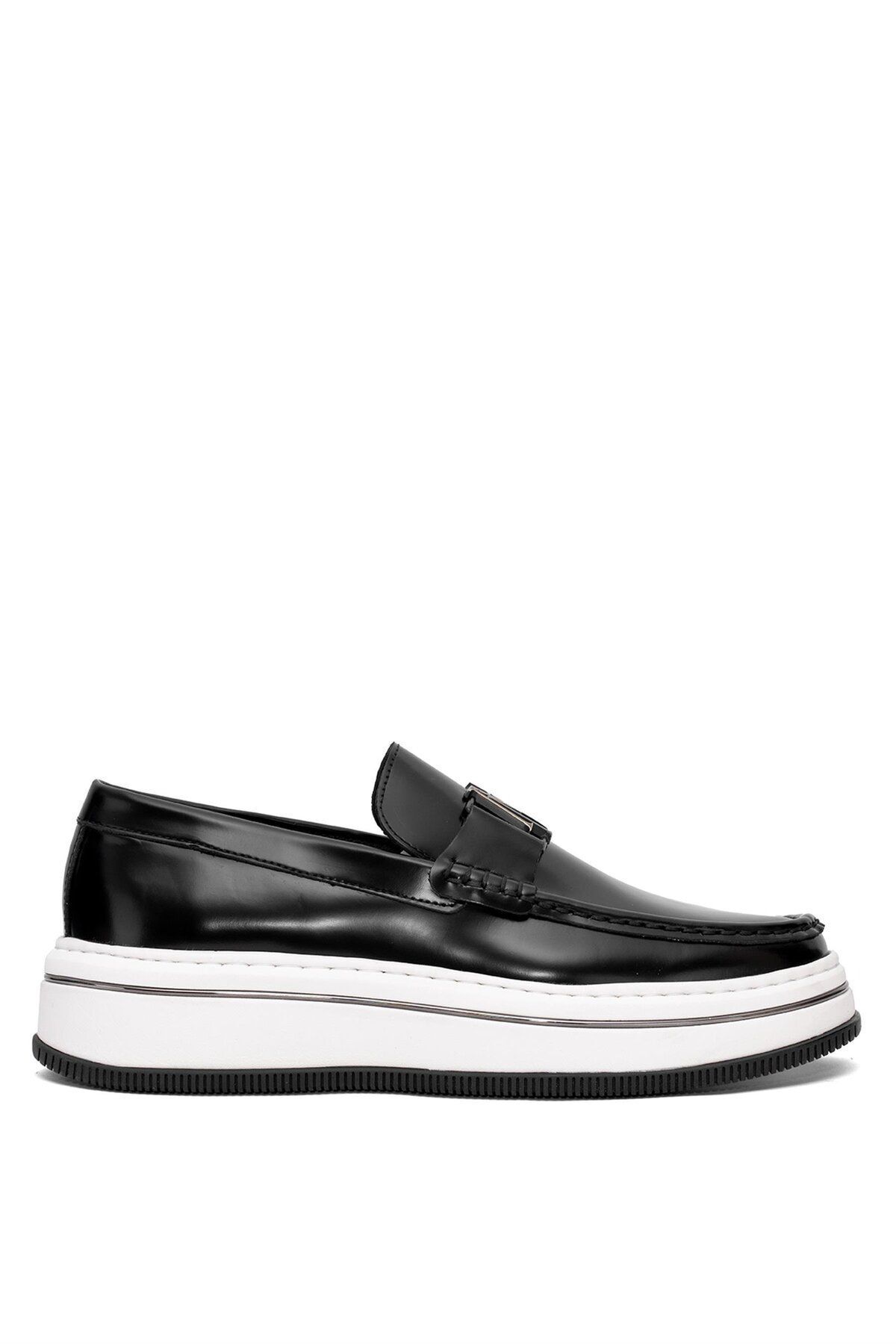 MARCOMEN 21108 Erkek Tokalı Kalın Taban Spor Loafer Ayakkabı