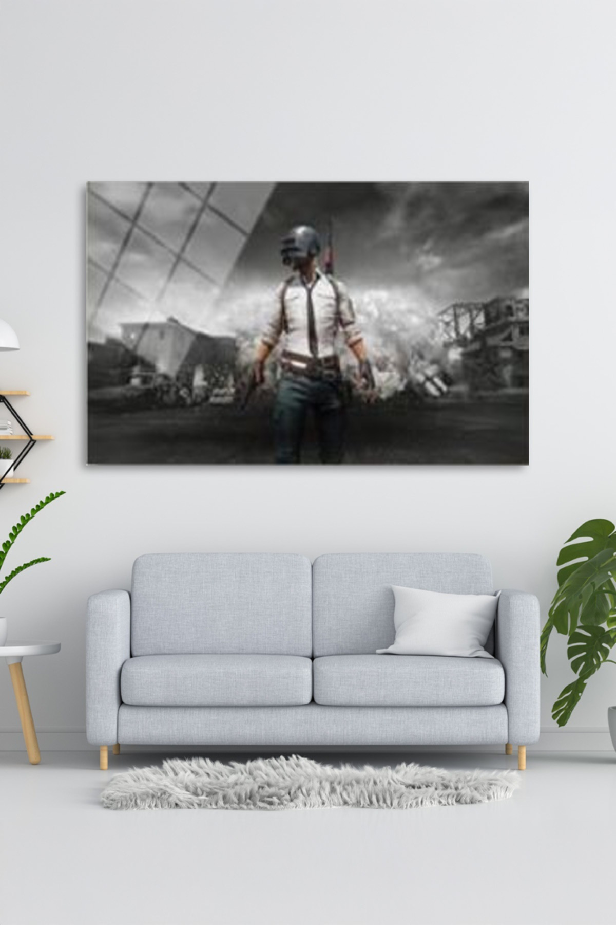 Pubg Erkek Cam Tablo görsel 3