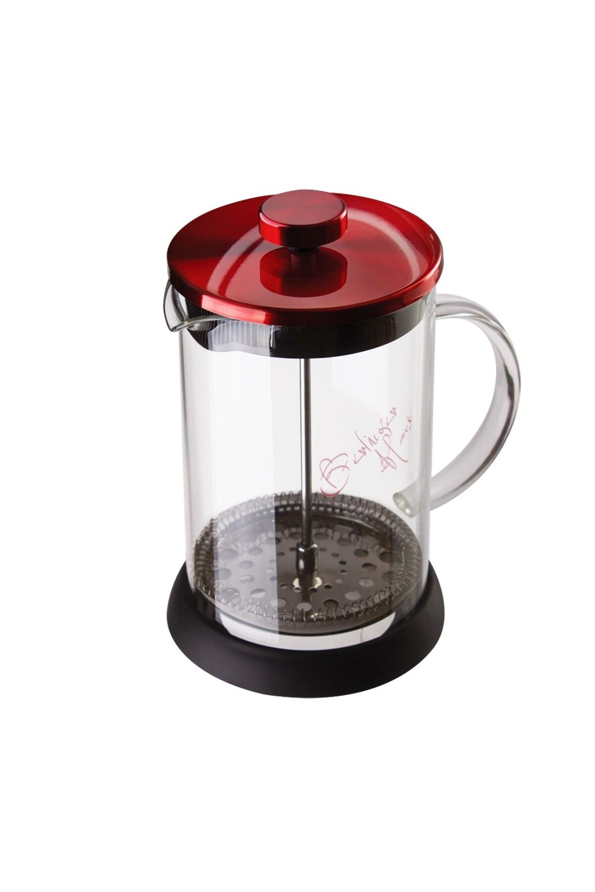 Berlinger Haus-Tea and coffee French Press 350 ml Burgundy Metallic Line 3