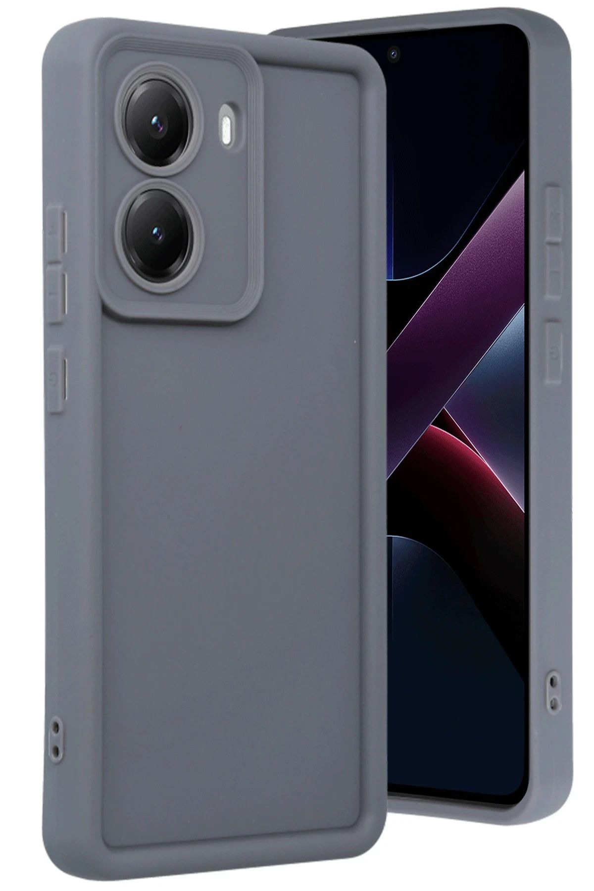 Leybaks Xiaomi Poco X7 Pro ile uyumlu , Dayanıklı Malzeme Ergonomik Kavrama Silikon Kılıf