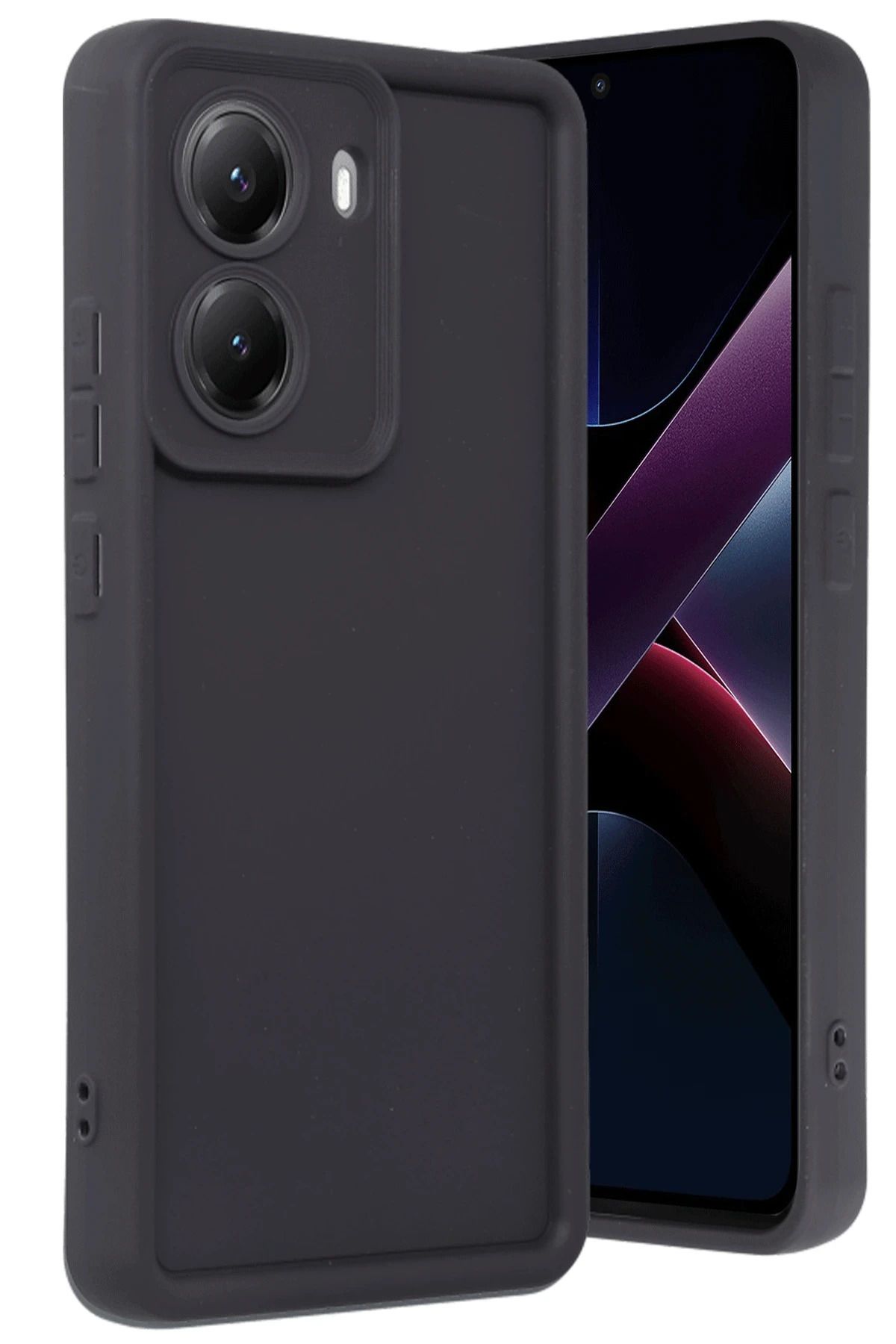 Leybaks Xiaomi Poco X7 Pro ile uyumlu , Dayanıklı Malzeme Ergonomik Kavrama Silikon Kılıf