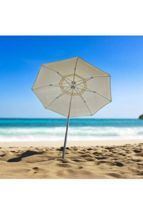 İklim 5 li çap 230 cm sahil bahçe plaj şemsiyesi