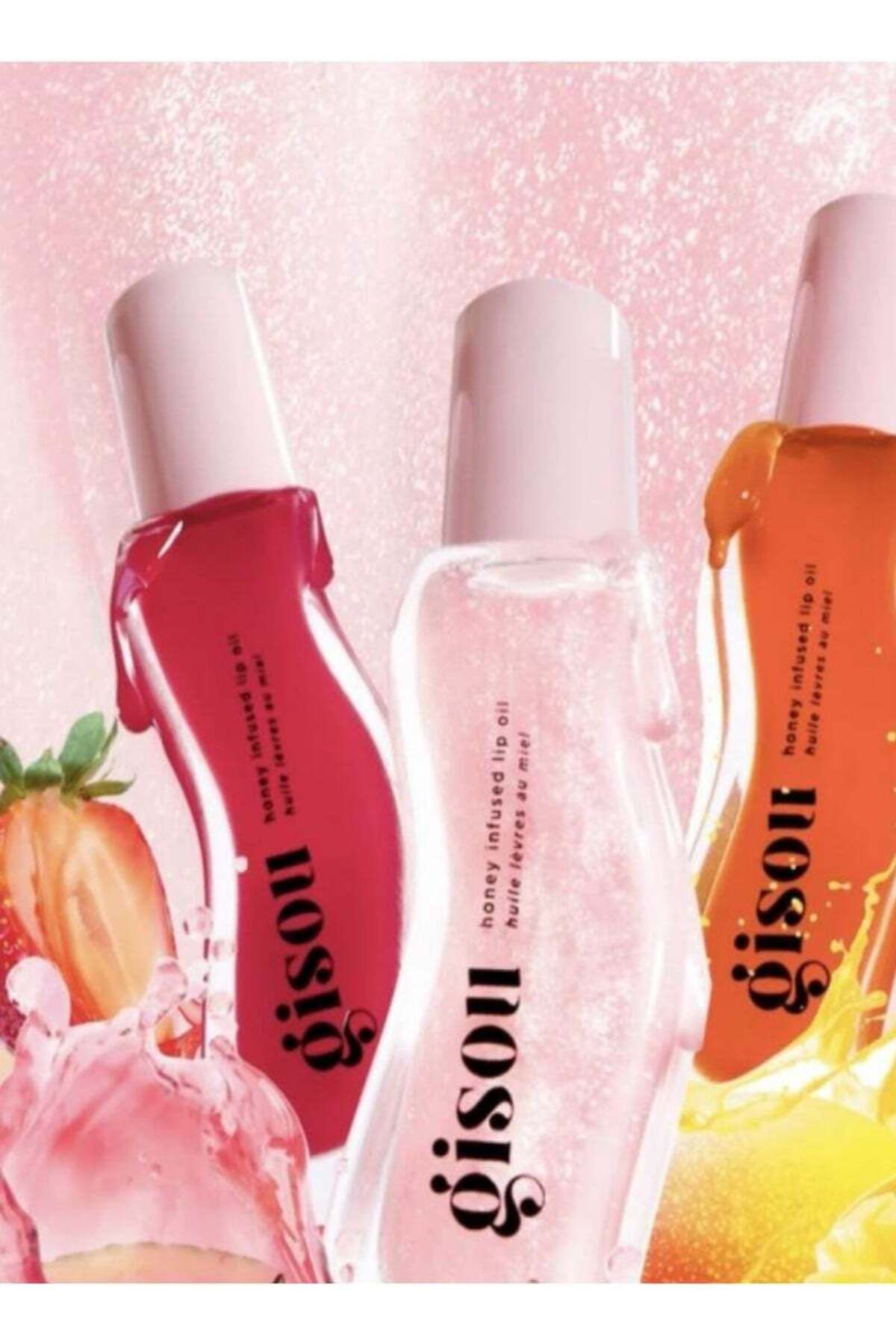 gisou-Gizo Lip Oil Enriched with Honey - Sugar Melon Flavor (8 ml) 2