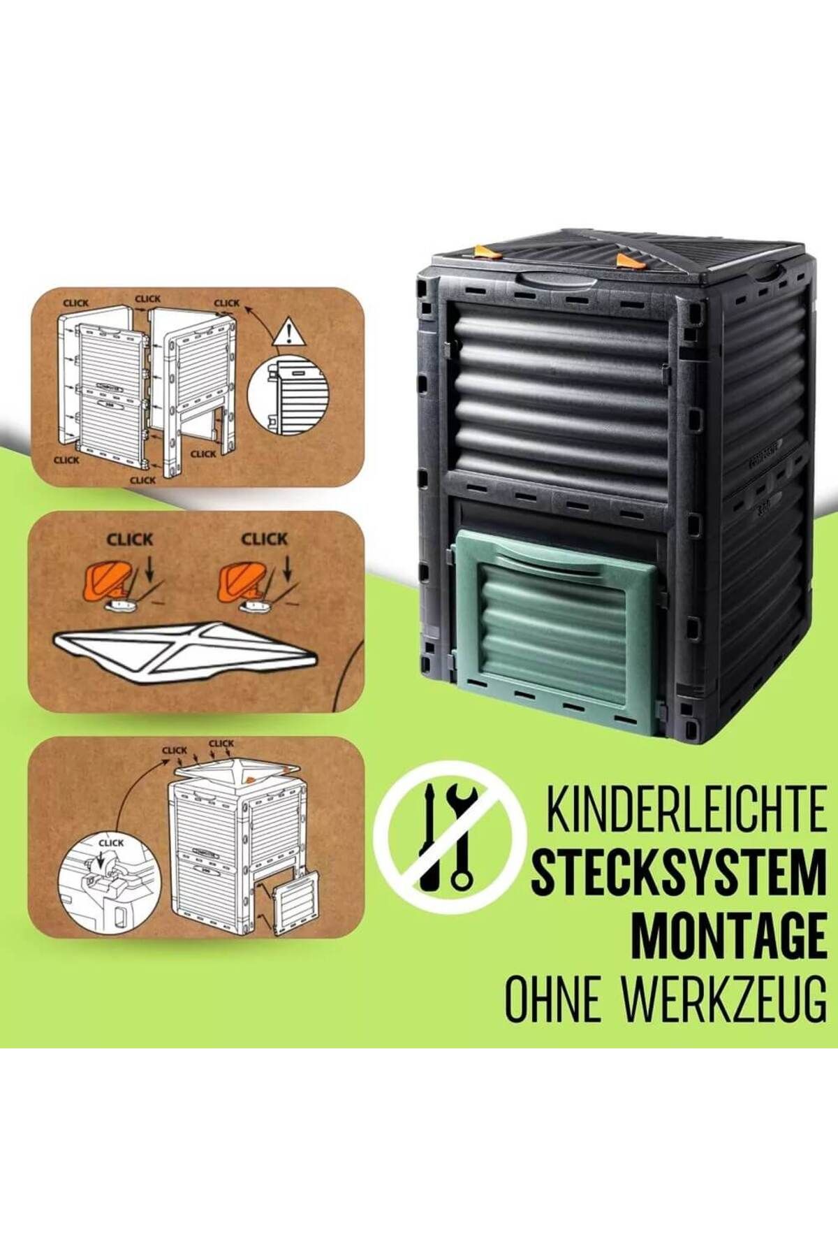 Progarden-Garden composter 300 l 7
