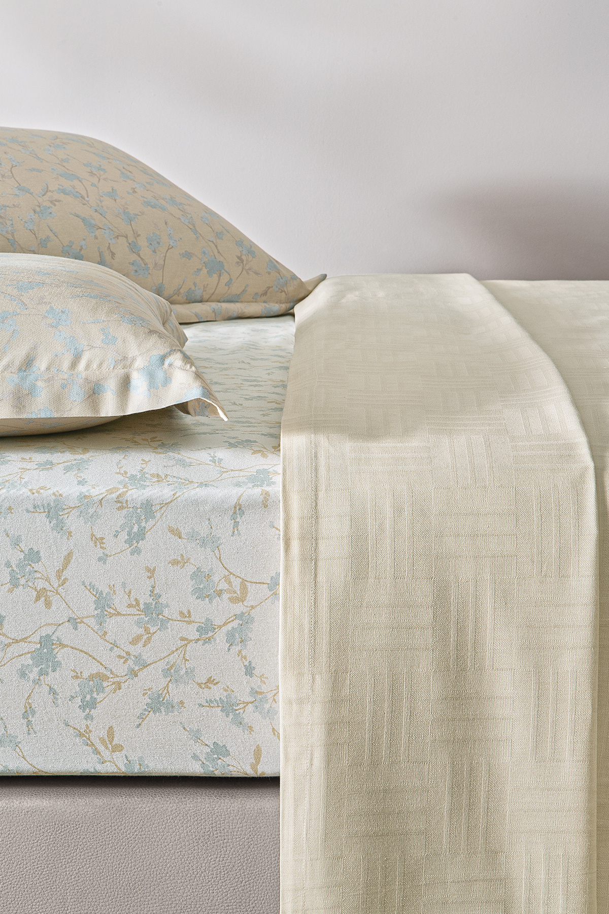 Puffy-Elois Single Bamboo Pique Set - Ecru 2