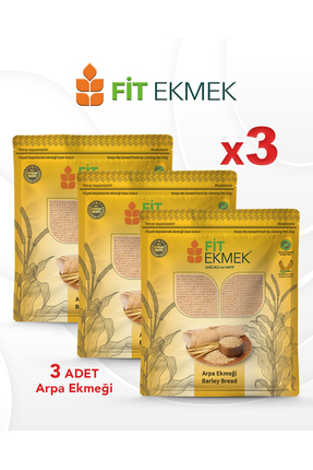 fit 3'lü Arpa Lavaş Ekmeği 300gr