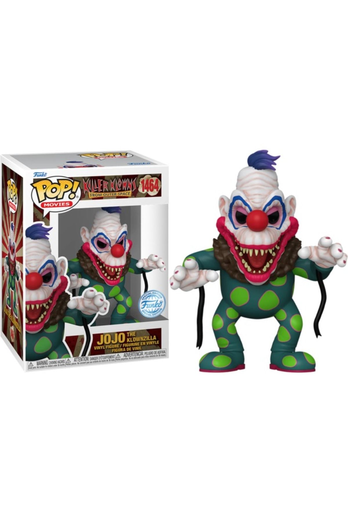 Funko-Pop! Movies: Killer Klowns from Outer Space - Jojo with Stri 3