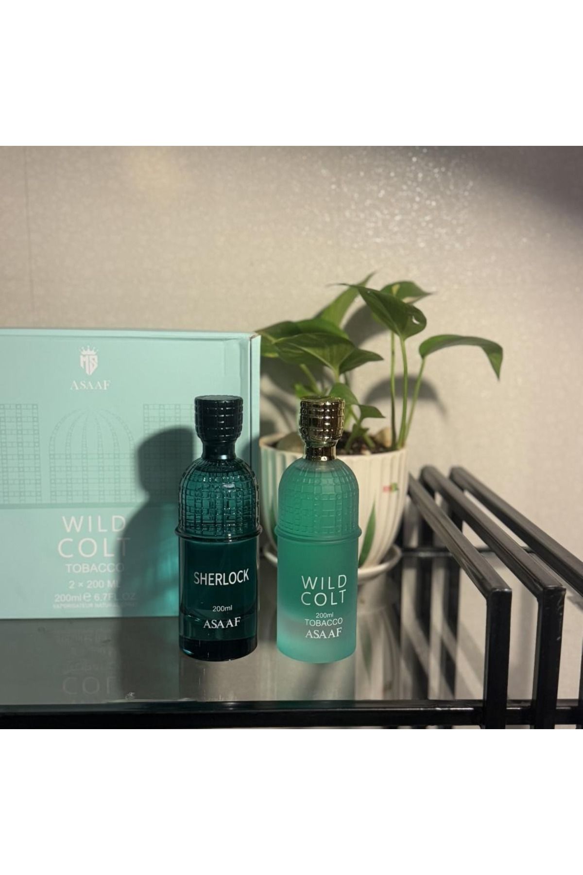 ASSAF-Assaf Wild Colt Tobacco & Sherlock 200ml Perfume Package 2