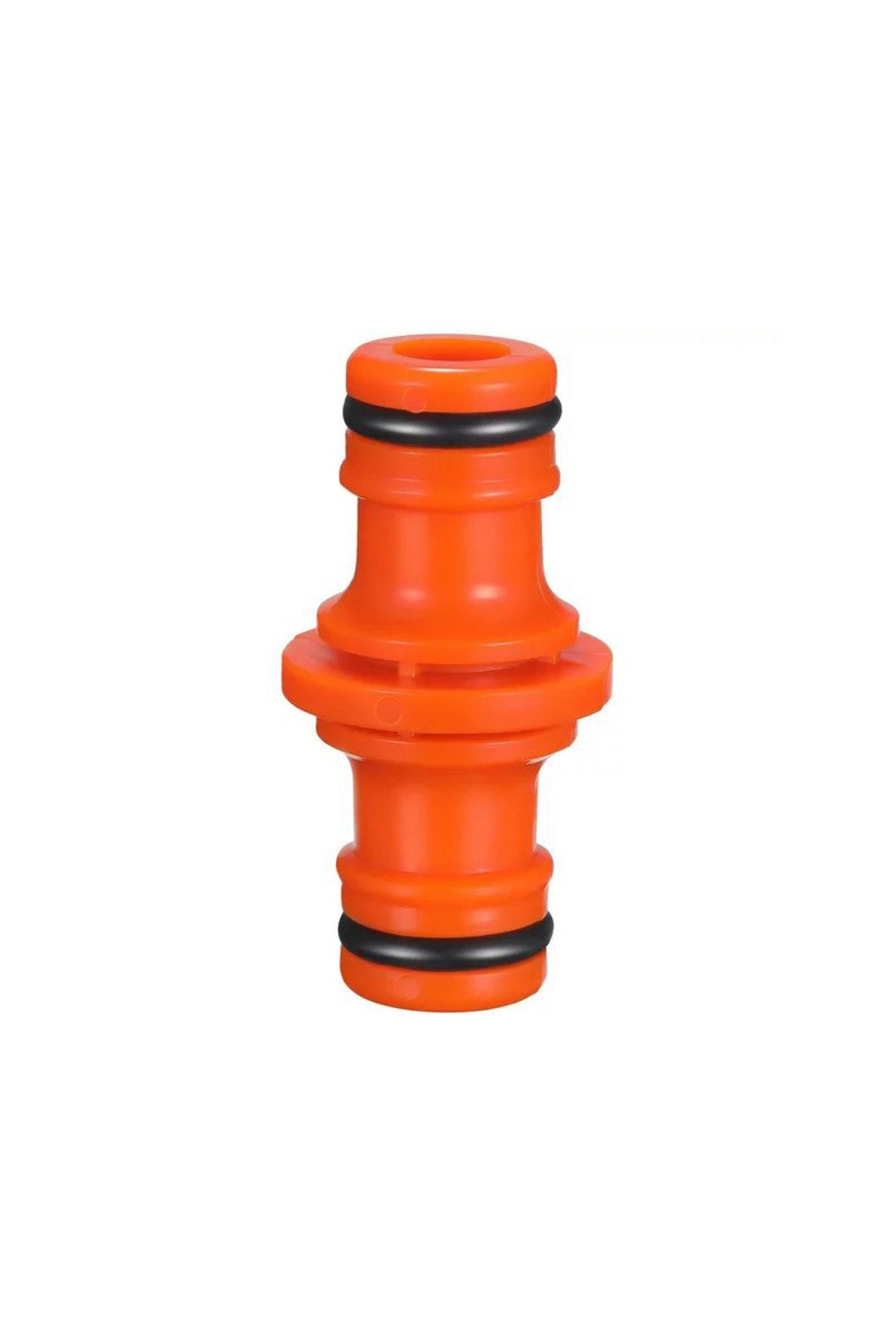 flores Conector Dublu Pentru Furtun, Plastic, Rosu, 1/2 - One Size