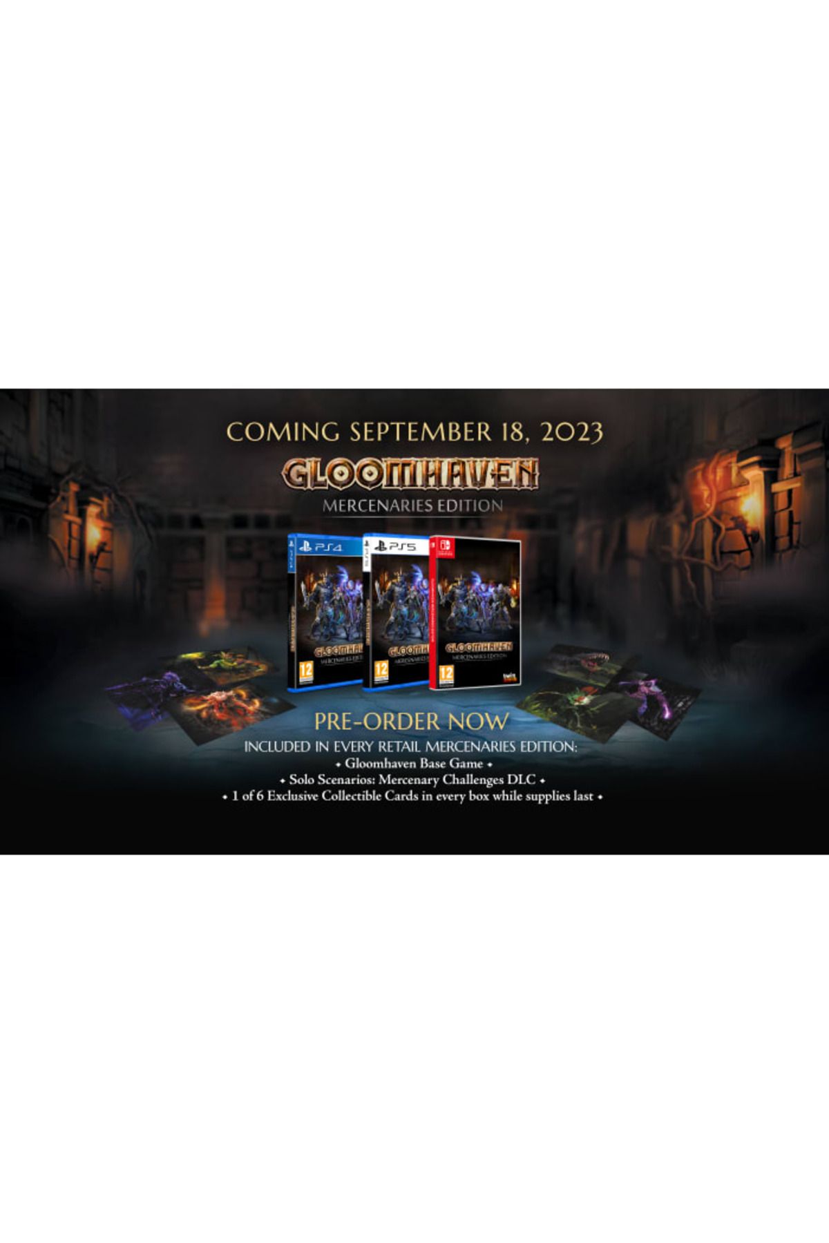 Twin Sails-Gloomhaven: Mercenaries Edition Switch 2