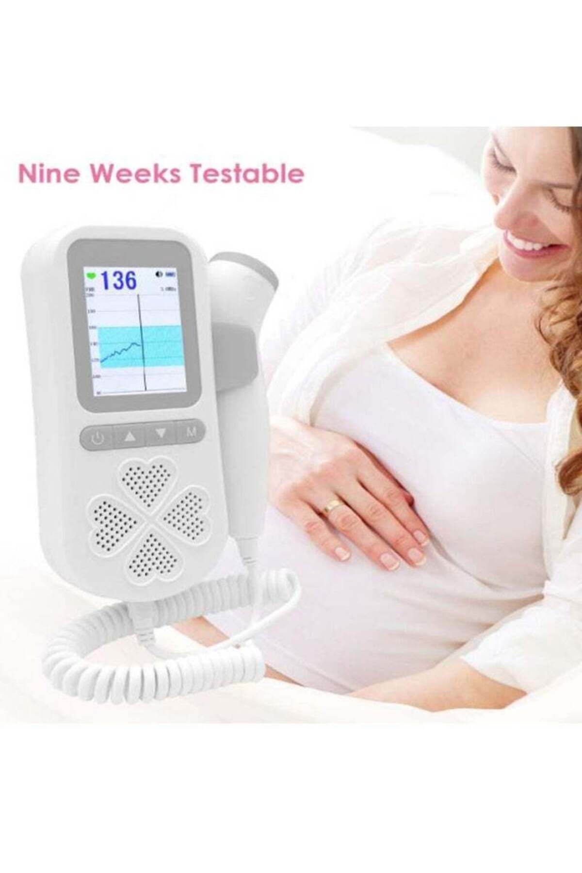 COOYA-Rechargeable fetal Doppler,clear readings,can distinguish the heartbeat of the fetus and the mother 5