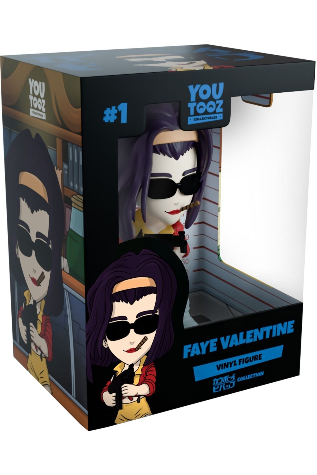 Youtooz-Cowboy Bebop Faye Valentine Vinyl Figures 2