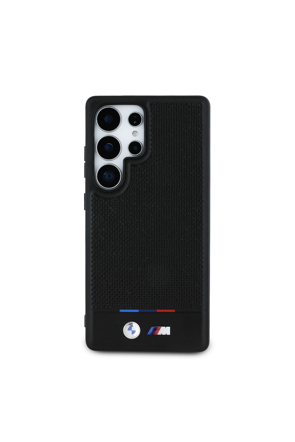 کاور و قاب GALAXY S25 ULTRA CASE دارای مجوز MAGSAFE سازگار با سه PU سیاه سوراخ شده راه BMW
