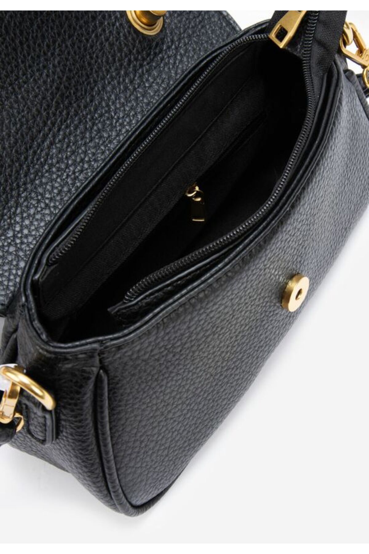 B T Shoes-Geanta de mana Selka neagra 4