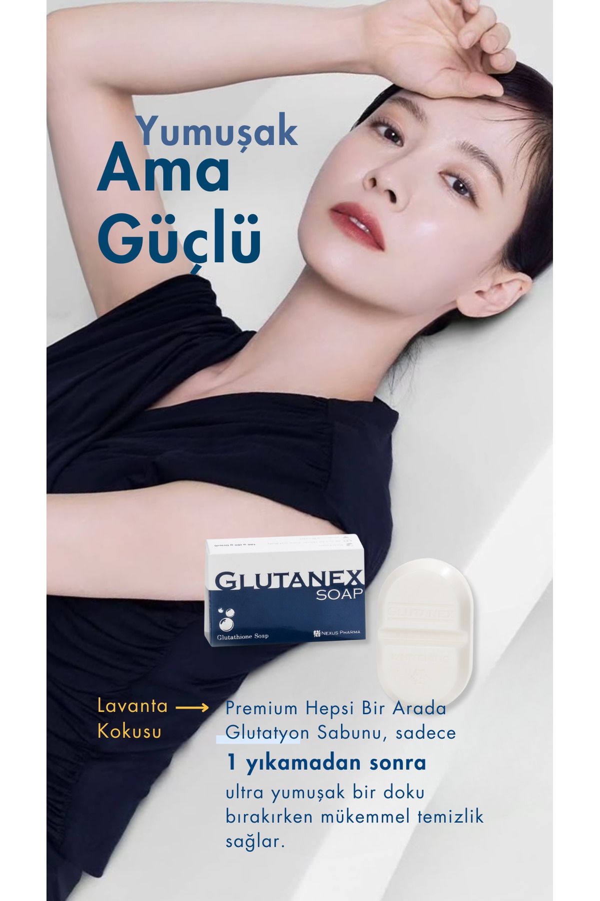 گلوتاتیون روشن کننده صابون جامد ضد لک GLUTANEX