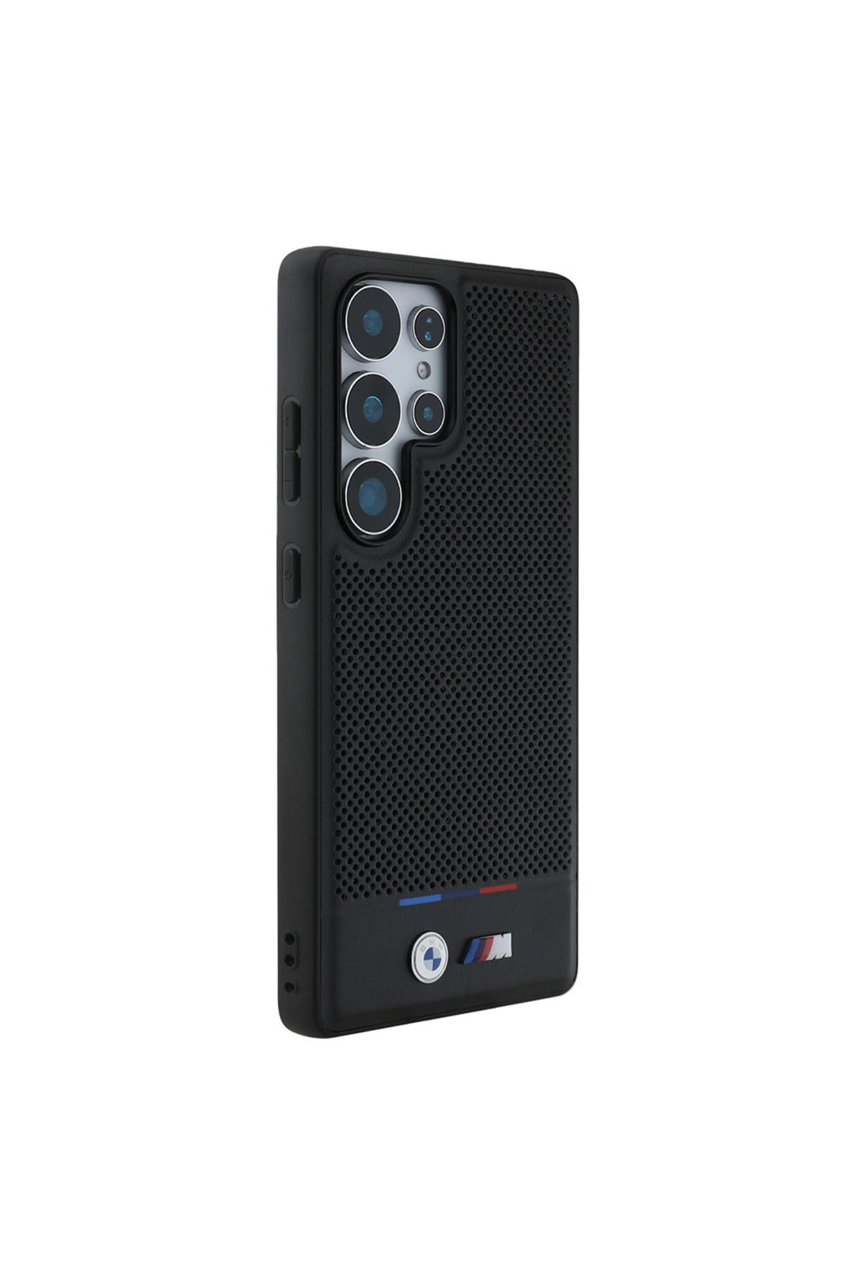کاور و قاب GALAXY S25 ULTRA CASE دارای مجوز MAGSAFE سازگار با سه PU سیاه سوراخ شده راه BMW
