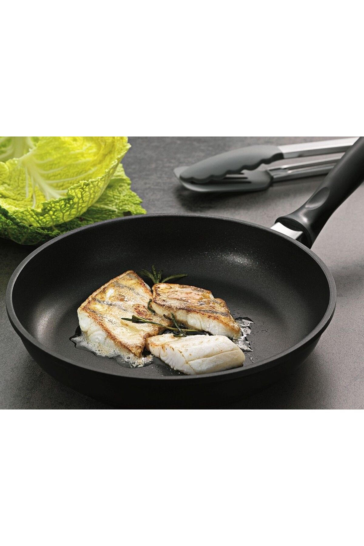 KELA Keck Lang-KERROS deep frying pan with non-stick surface 28 cm 4